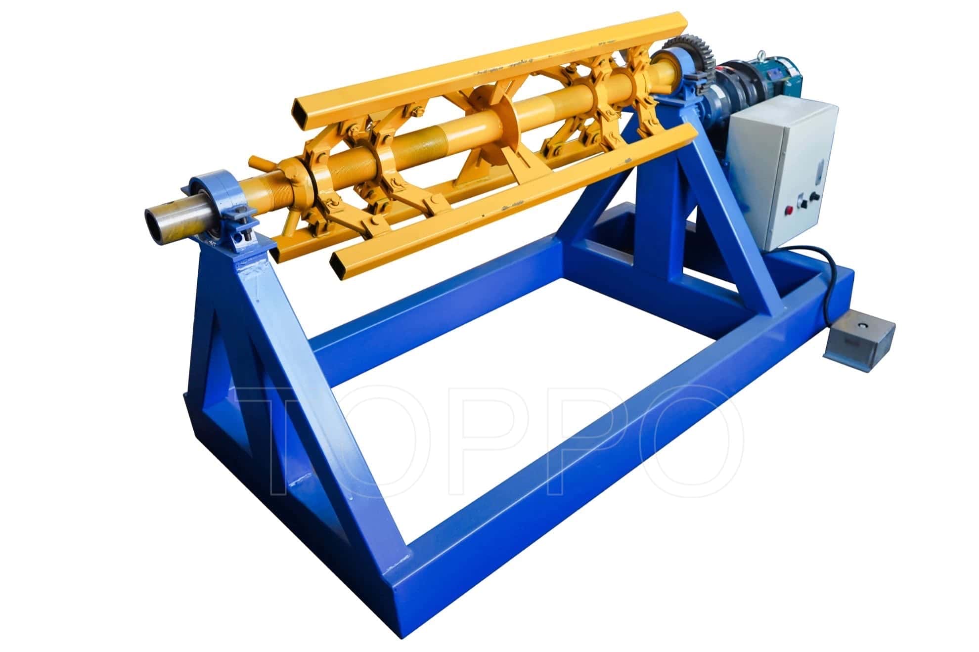 Electric Decoiler with Control Panel for Metal Roll Forming