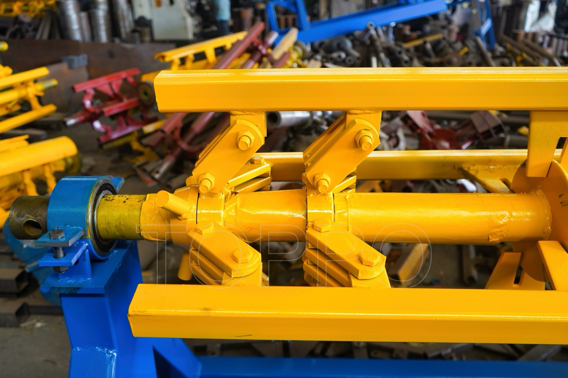 10 Ton Electric Decoiler with Motor Drive and Control Panel