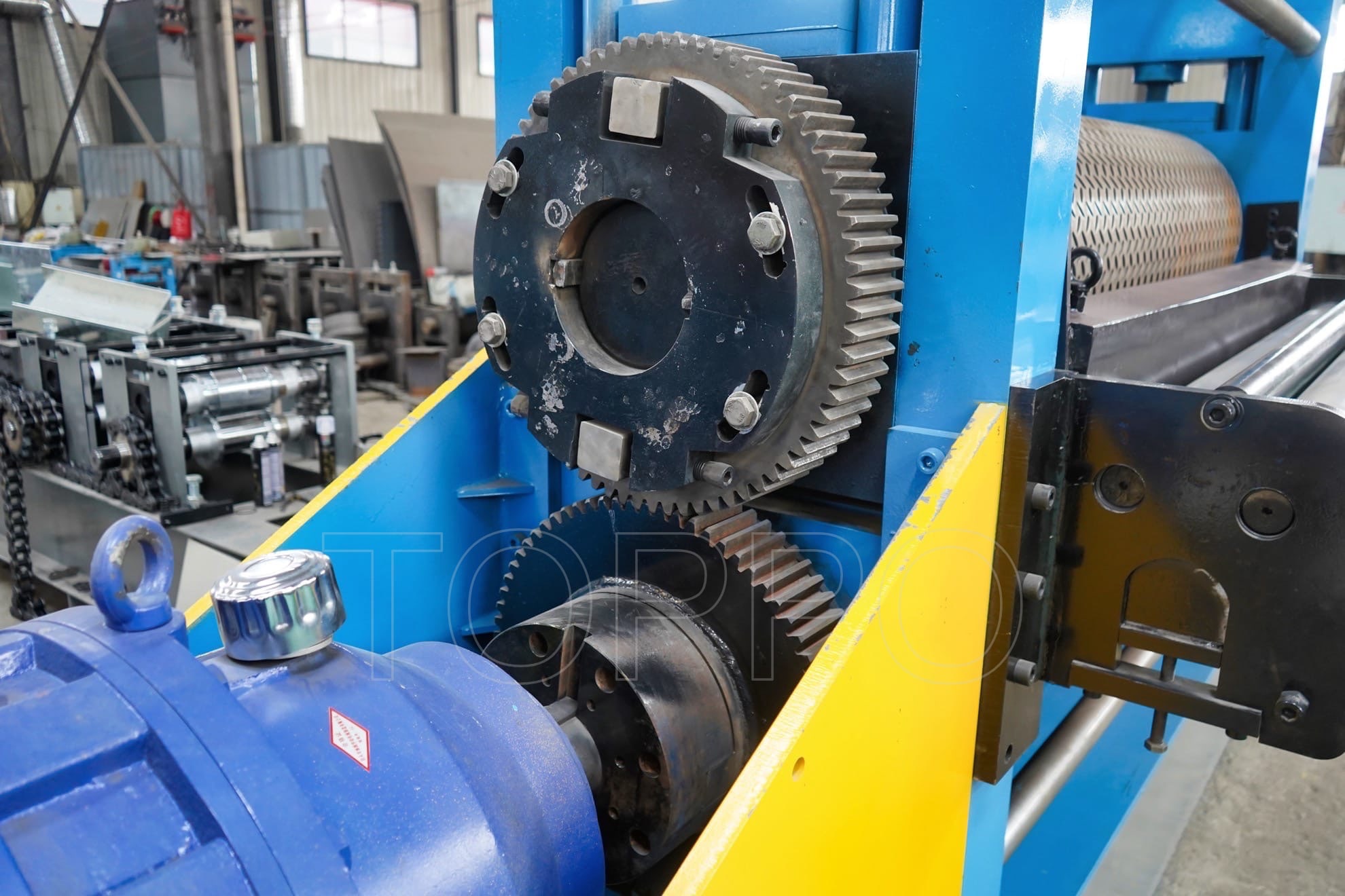 Industrial Coil Feeding Embossing Machine with Double Rollers