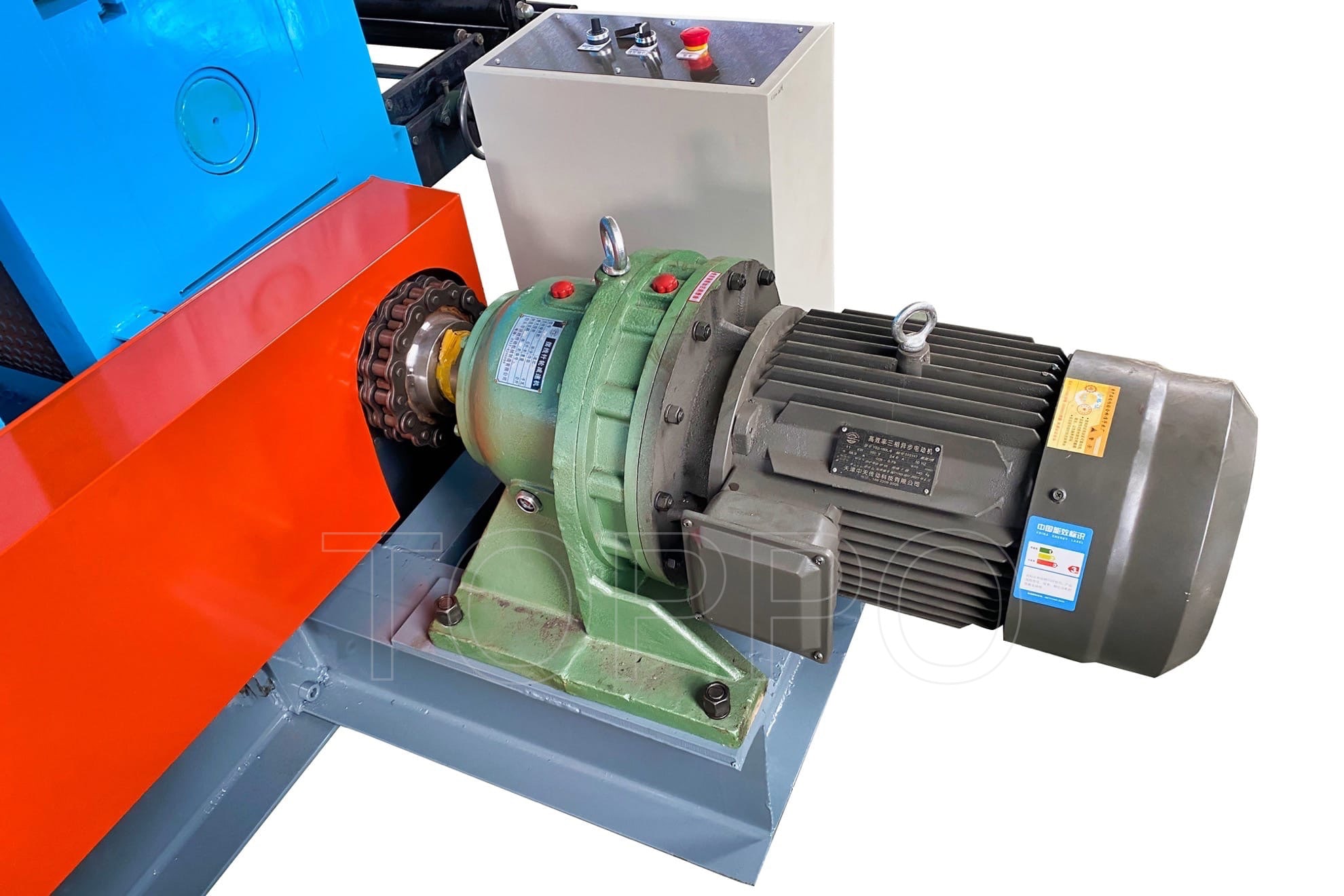 Heavy Duty Coil Feeding Metal Sheet Embossing Machine Line