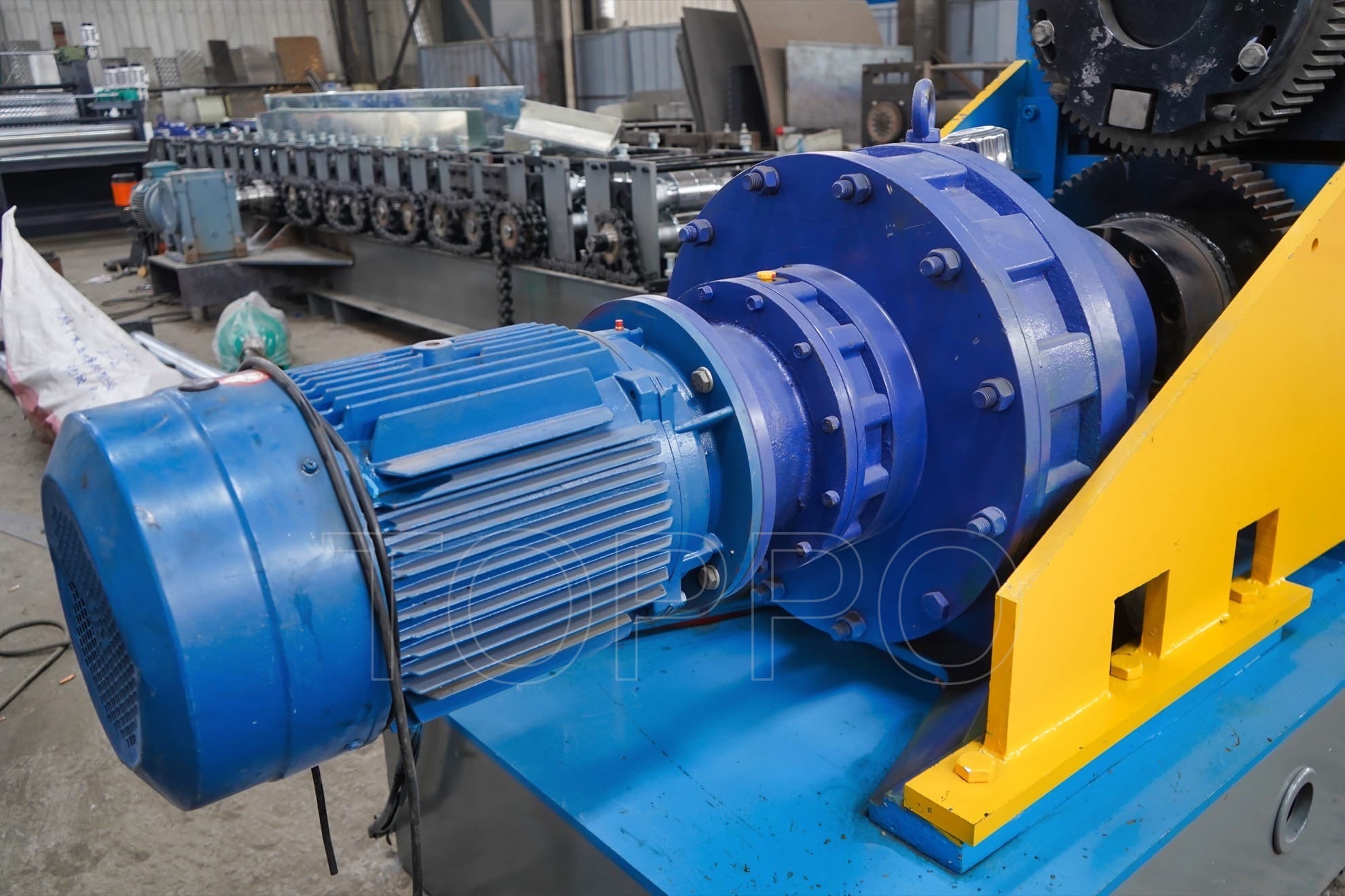 Industrial Coil Feeding Embossing Machine with Double Rollers