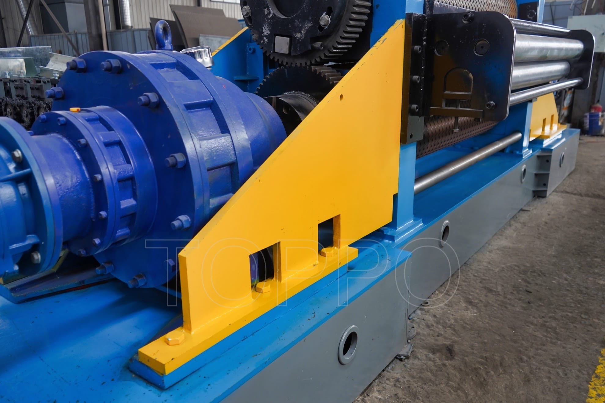 Industrial Coil Feeding Embossing Machine with Double Rollers