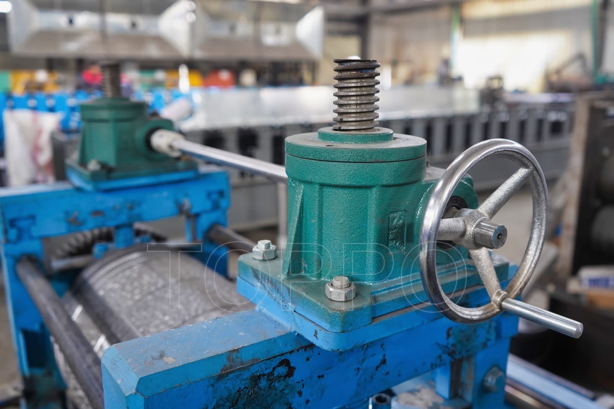 Heavy Duty Industrial Steel Coil Embossing Machine for Diamond Pattern Metal Sheets