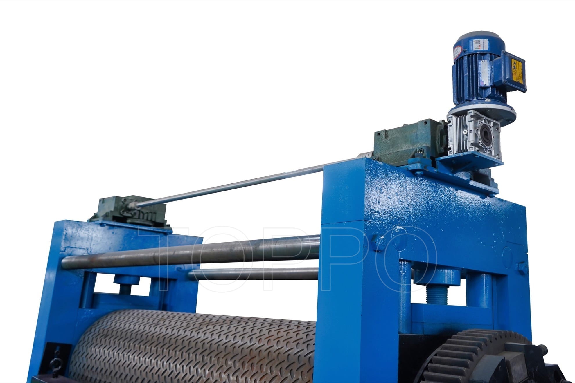 Non-Shearing Metal Sheet Embossing Machine with High-Speed Roller Feed