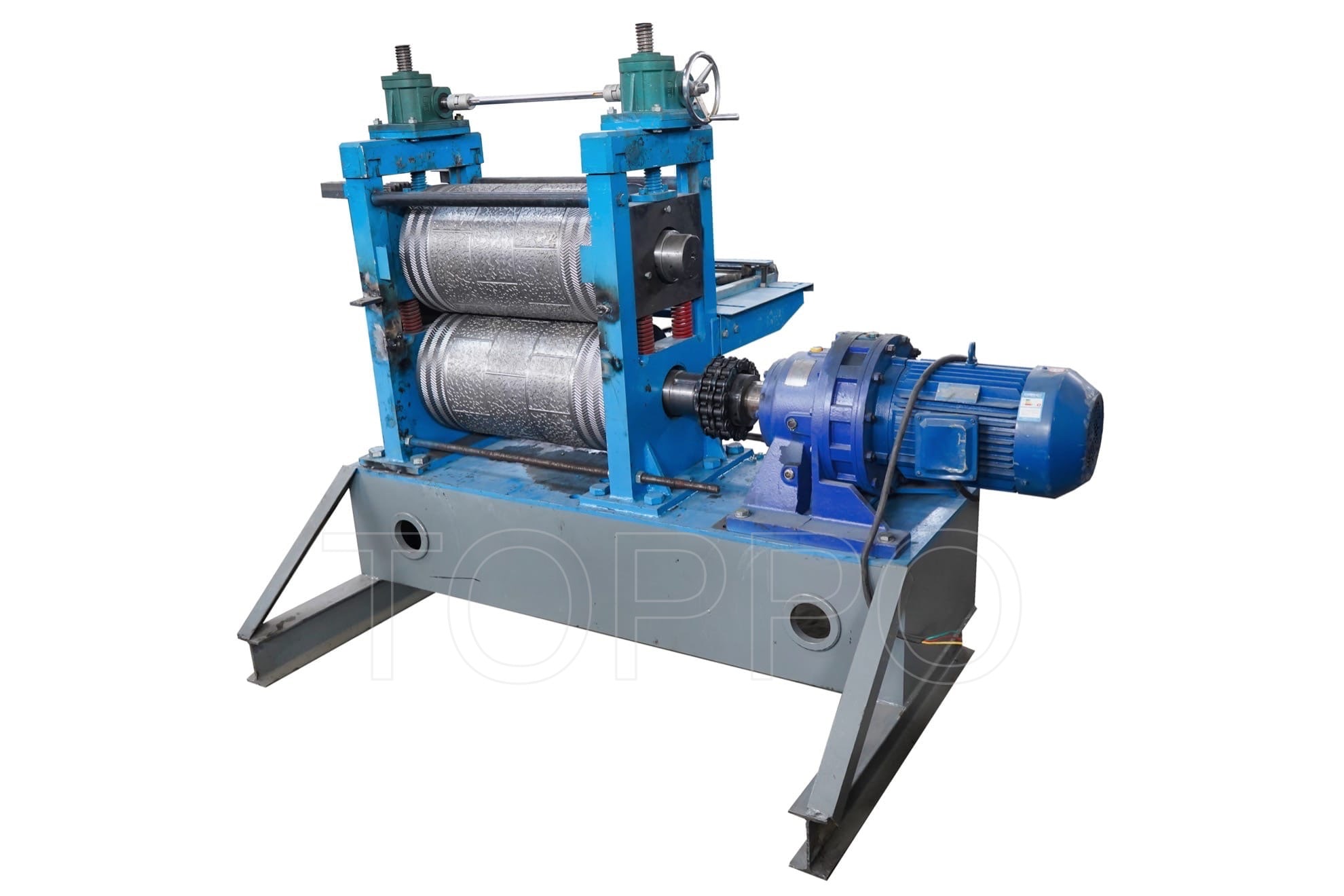 Automatic Metal Sheet Leveling Embossing and Cutting Production Line Machine