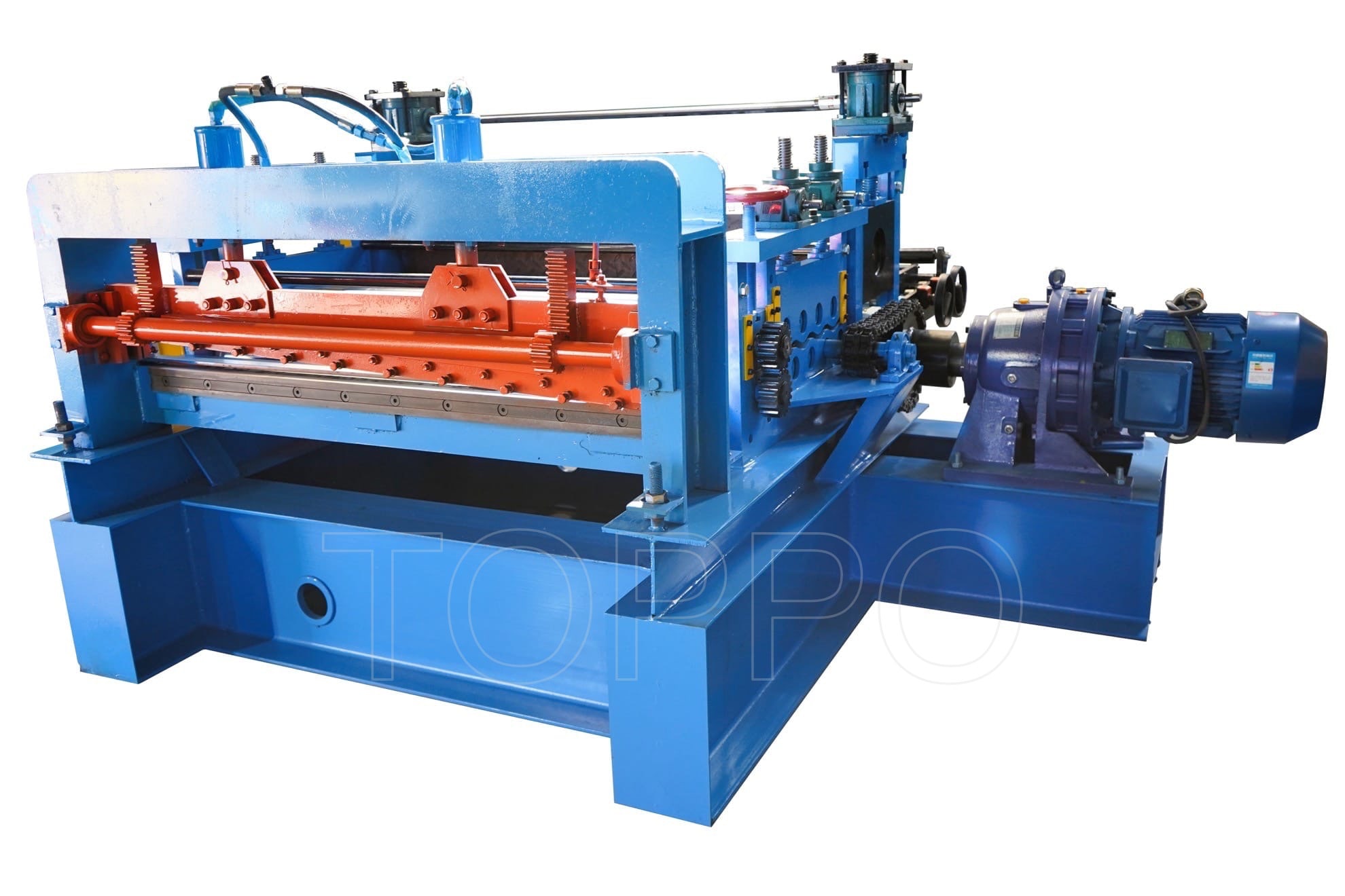 Heavy Duty Industrial Metal Sheet Embossing Machine with Large Pattern Roller