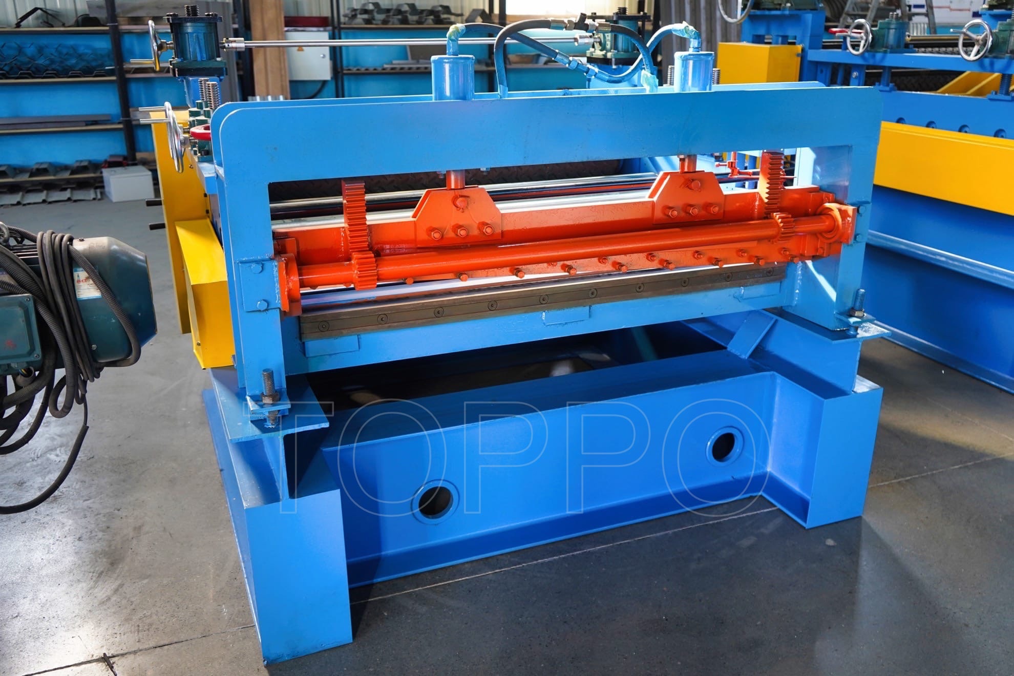 Heavy Duty Industrial Metal Sheet Embossing Machine with Large Pattern Roller