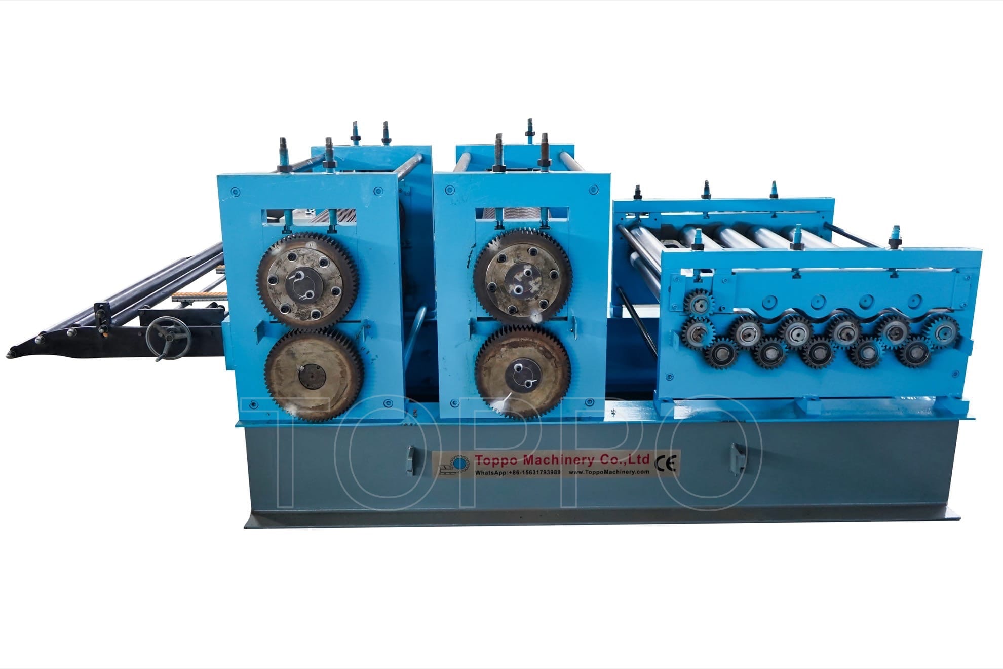 Heavy Duty Coil Feeding Metal Sheet Embossing Machine Line