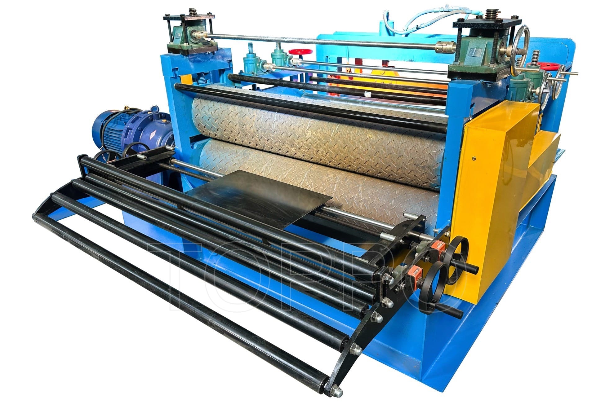 Heavy Duty Industrial Metal Sheet Embossing Machine with Large Pattern Roller