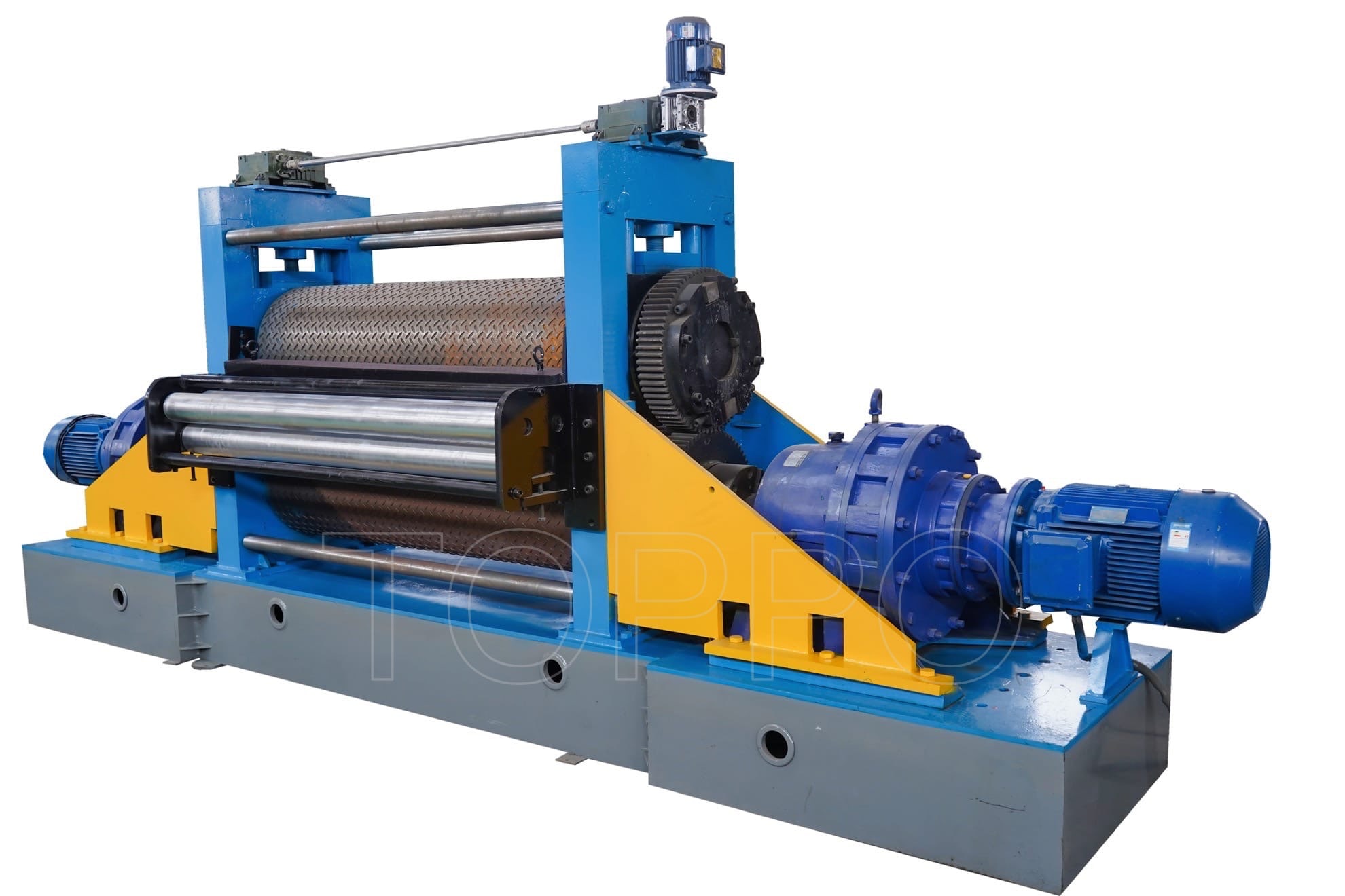 Non-Shearing Metal Sheet Embossing Machine with High-Speed Roller Feed