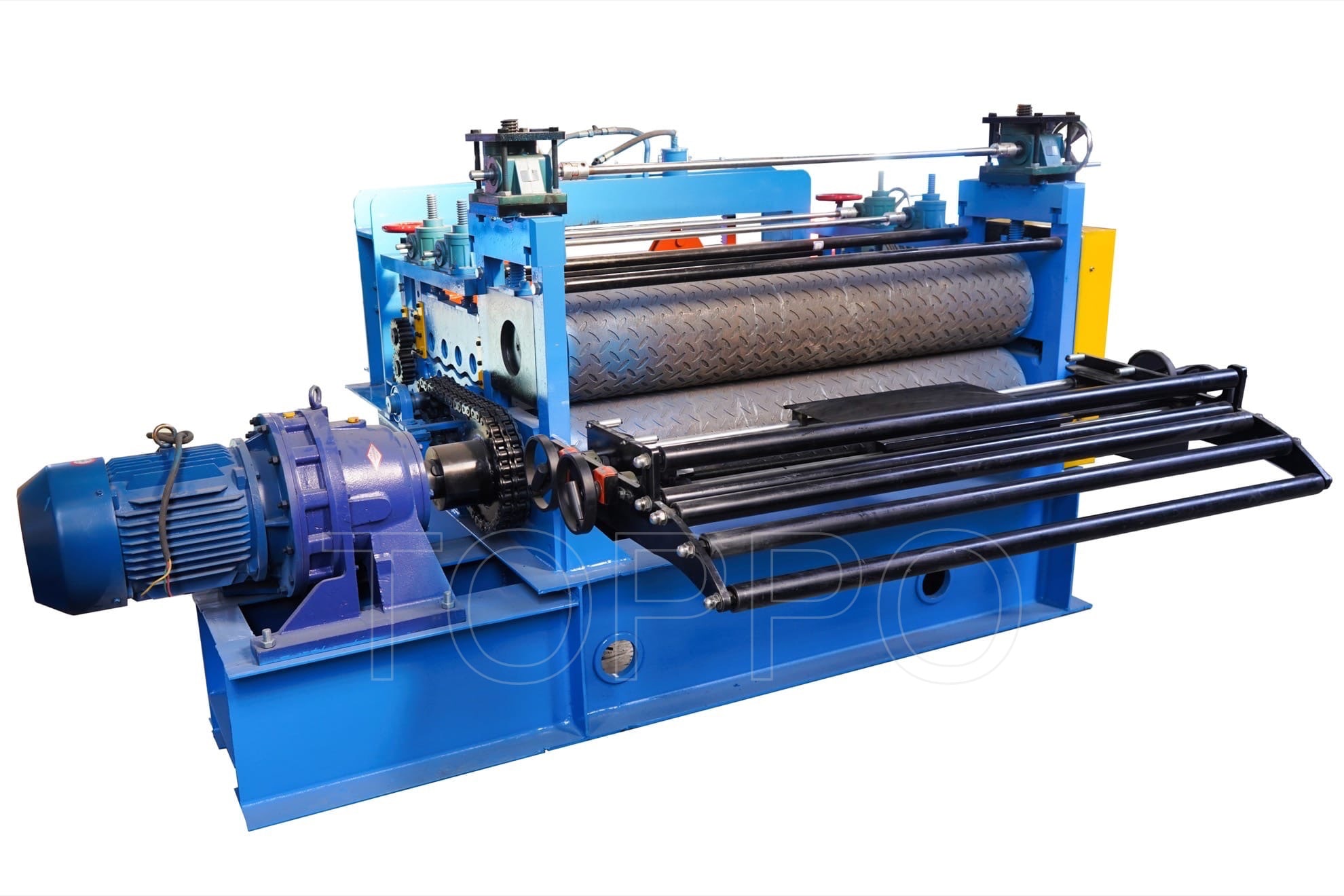 Heavy Duty Industrial Metal Sheet Embossing Machine with Large Pattern Roller