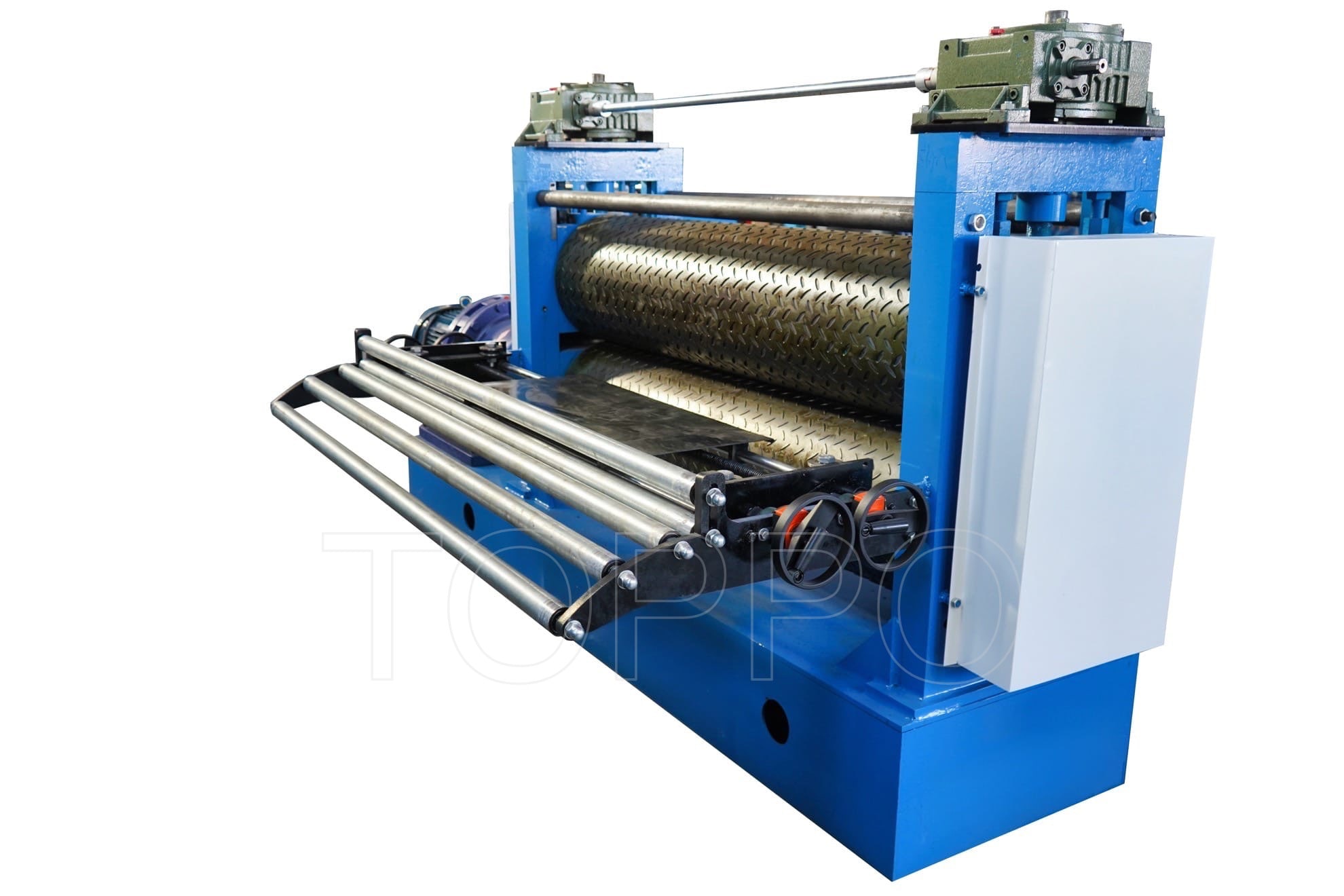 Orange Peel Pattern Metal Sheet Embossing Machine with Manual Leveling