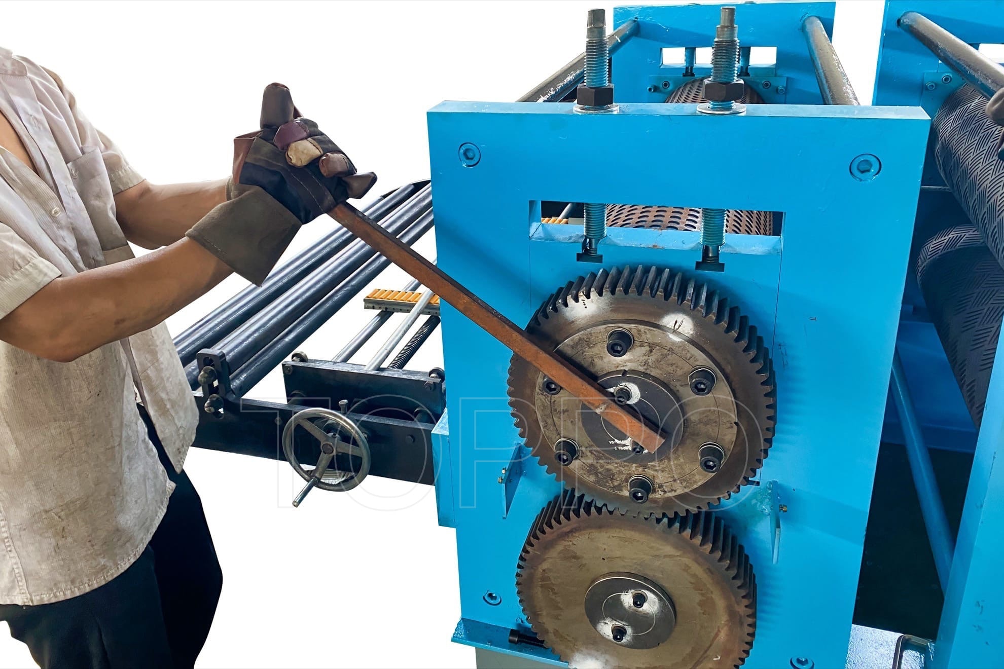Decorative Pattern Embossing Machine for Aluminum and Steel Sheets