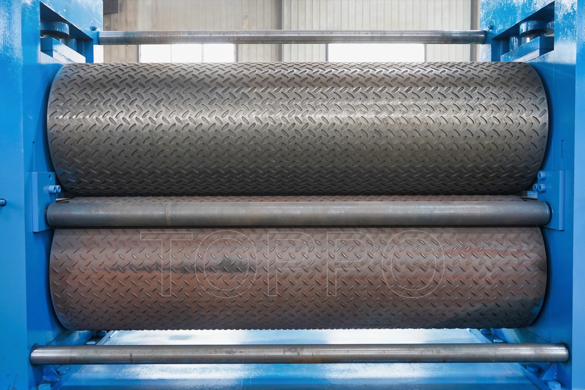 Industrial Coil Feeding Embossing Machine with Double Rollers