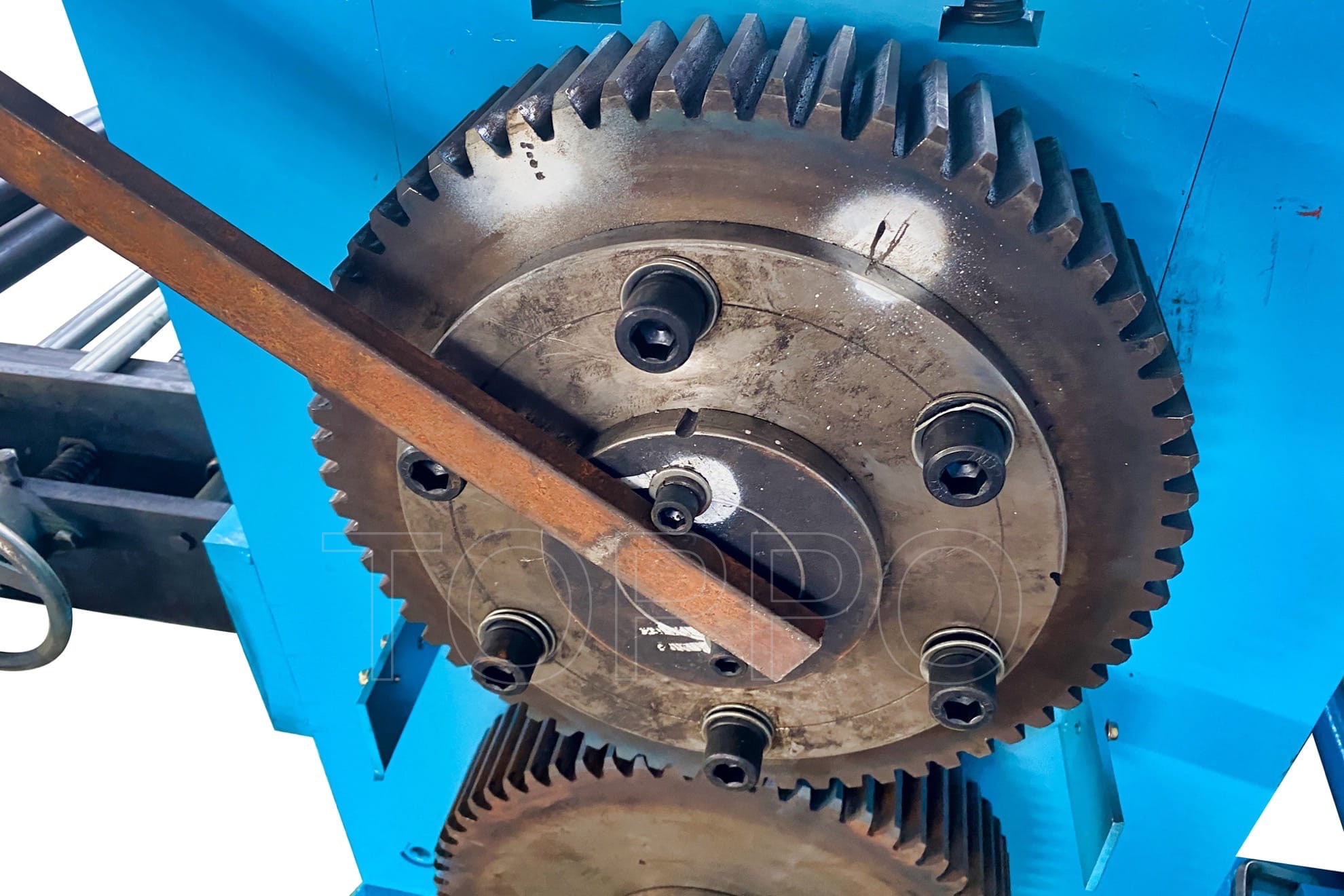 Heavy Duty Coil Feeding Metal Sheet Embossing Machine Line