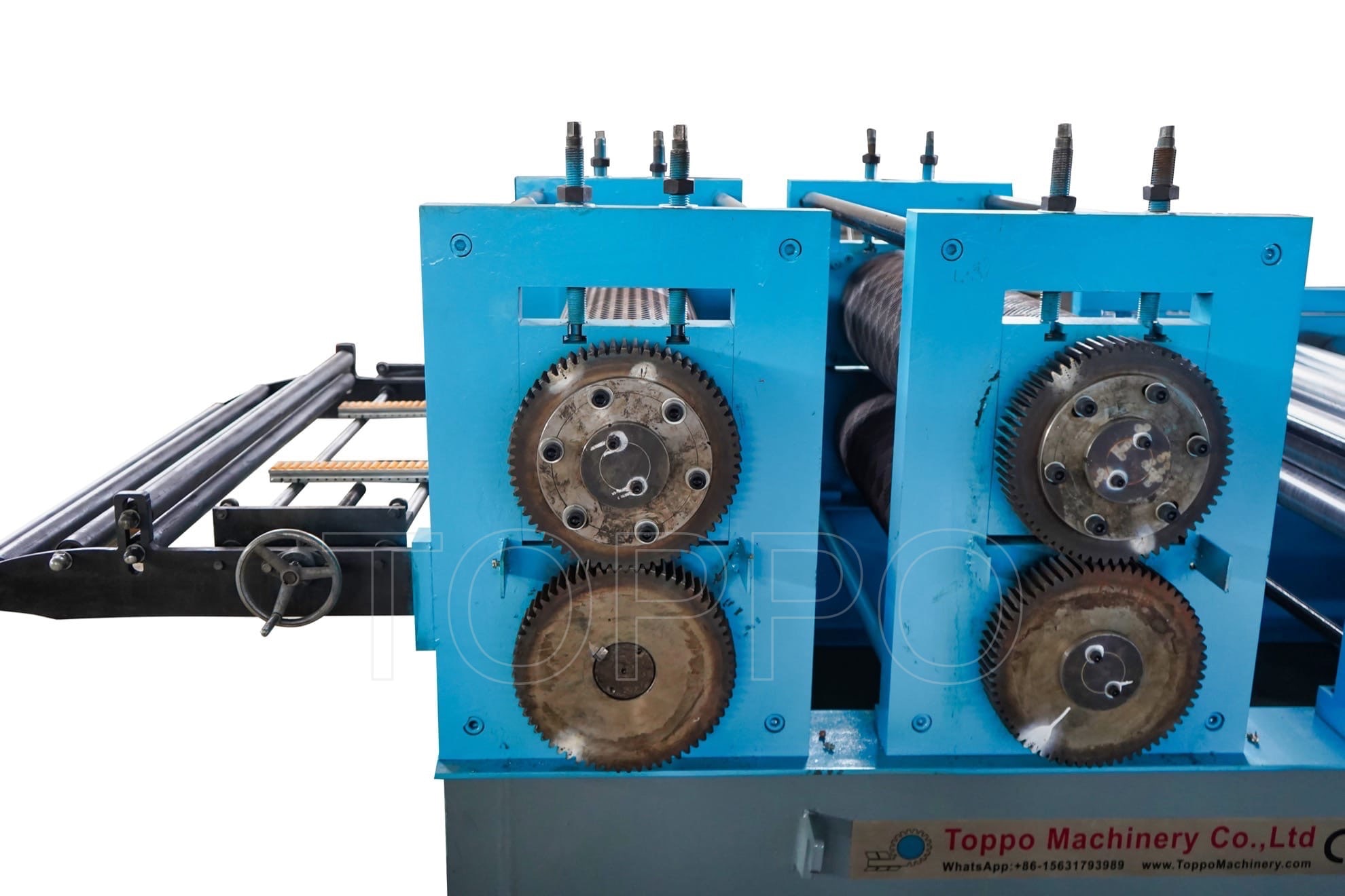 Heavy Duty Coil Feeding Metal Sheet Embossing Machine Line