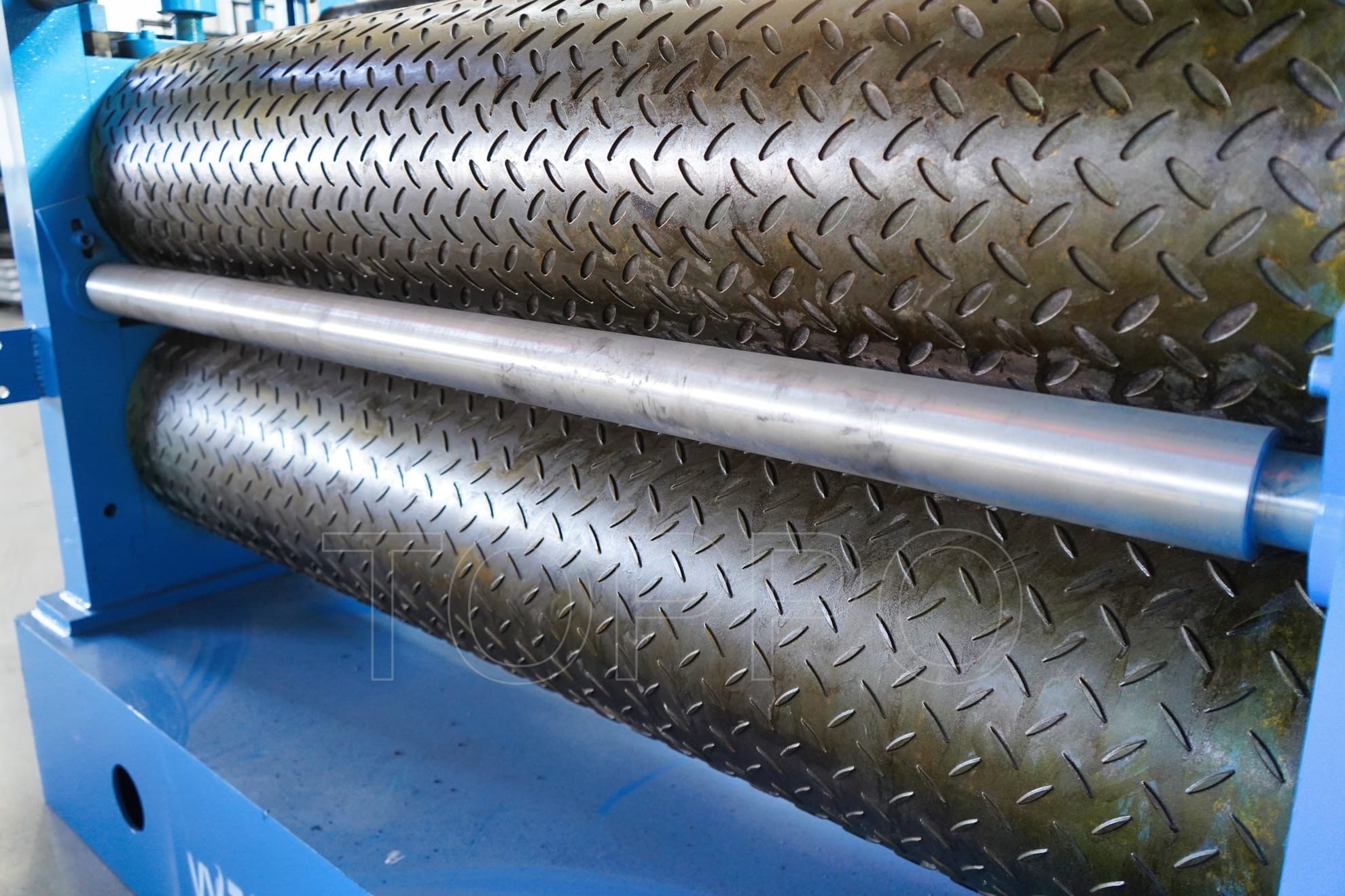 Orange Peel Pattern Metal Sheet Embossing Machine with Manual Leveling