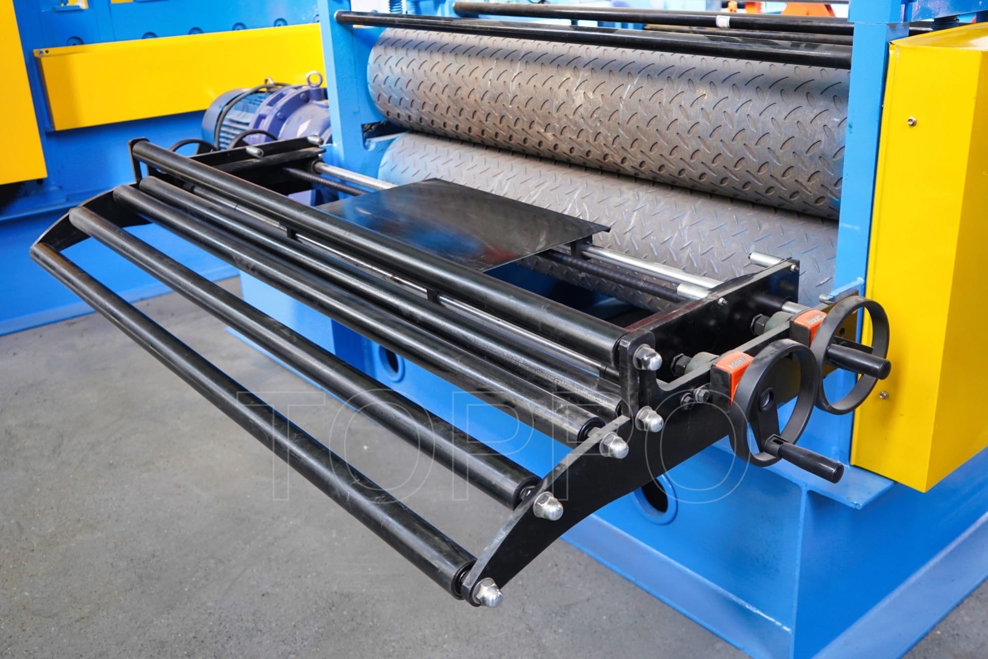 Heavy Duty Industrial Metal Sheet Embossing Machine with Large Pattern Roller