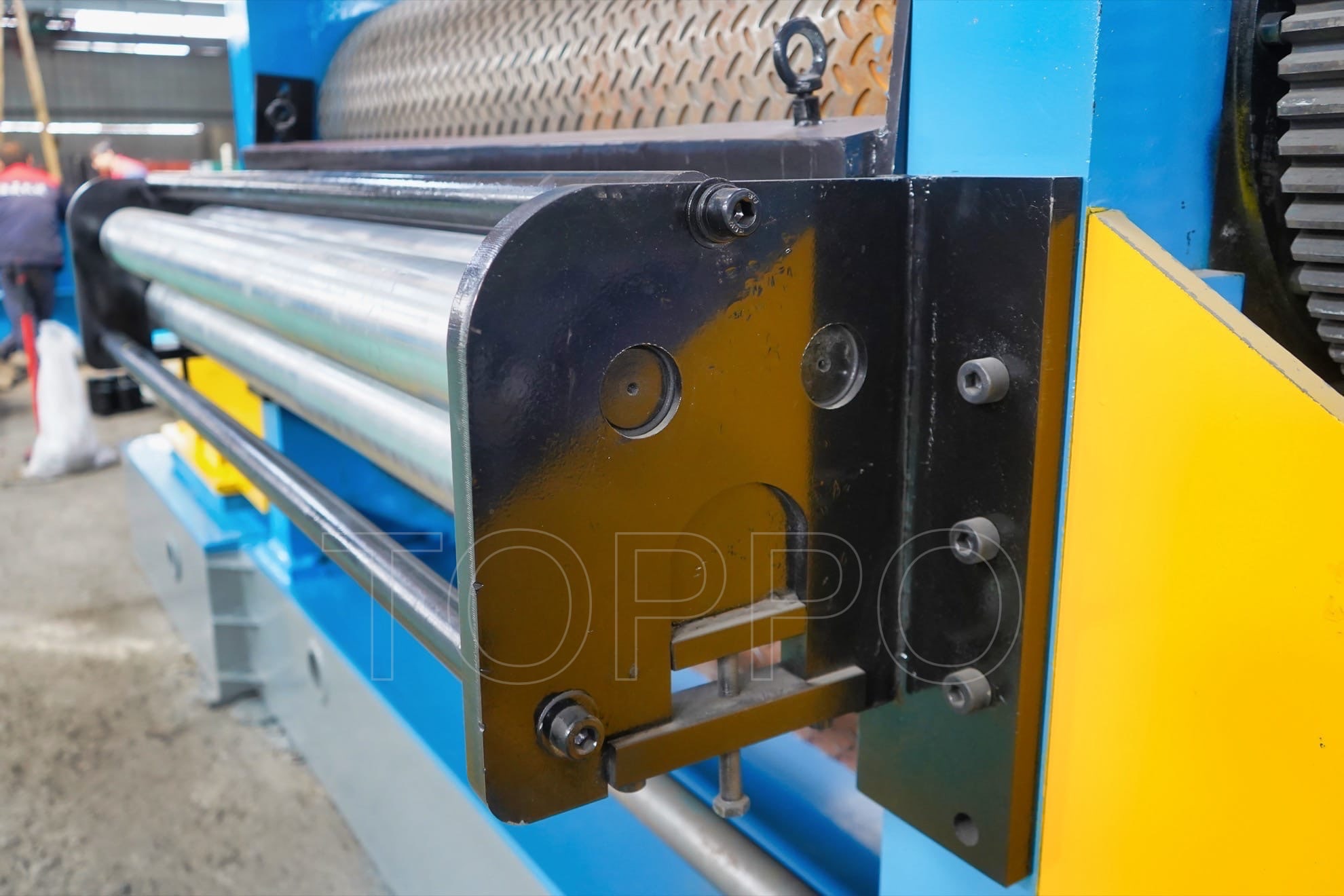 Industrial Coil Feeding Embossing Machine with Double Rollers