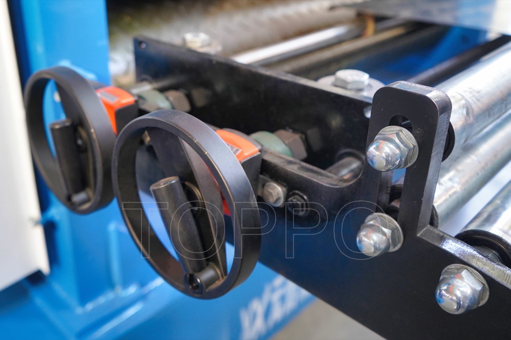 Orange Peel Pattern Metal Sheet Embossing Machine with Manual Leveling