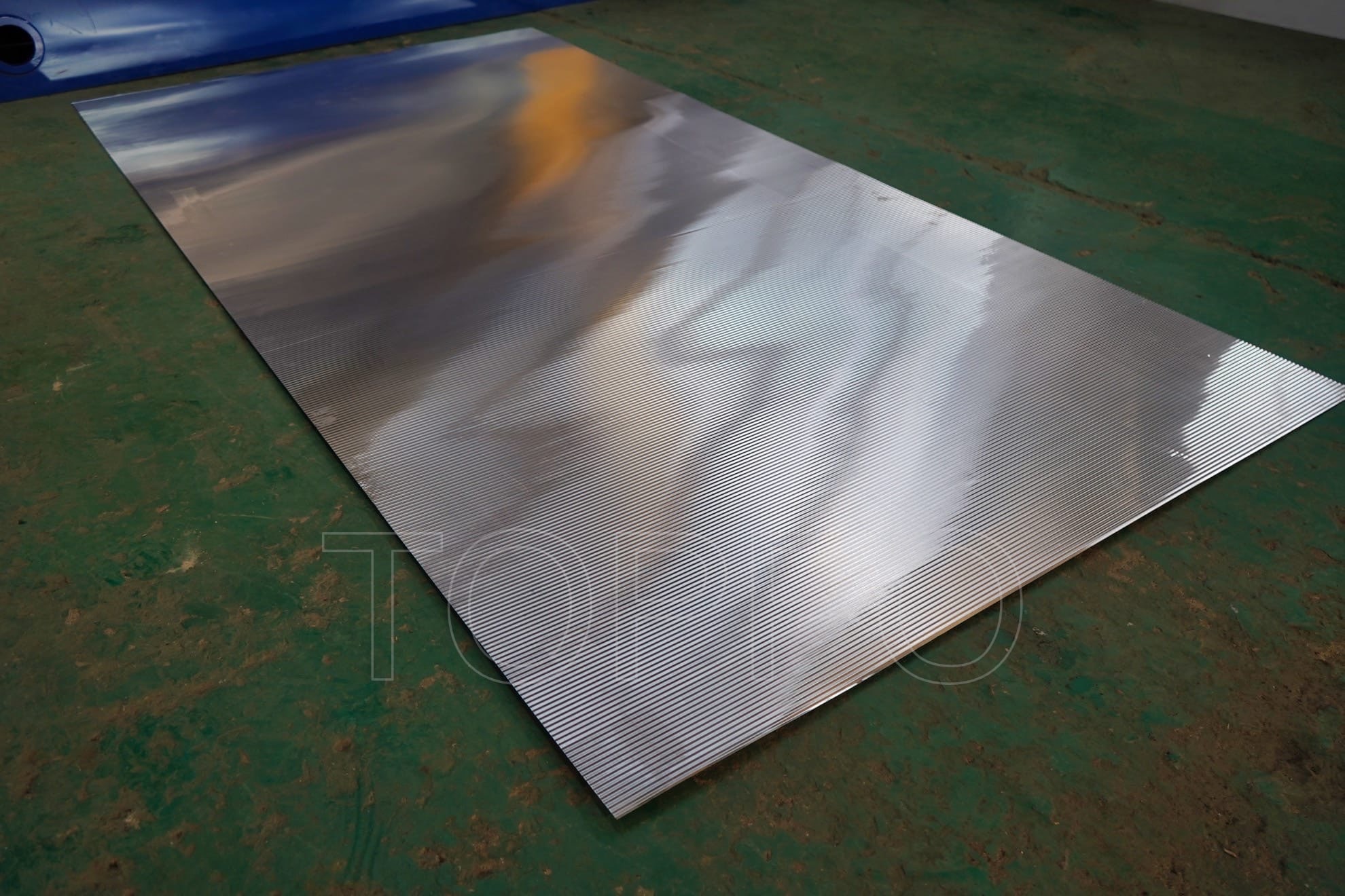 Metal Sheet Embossing and Leveling Machine Combined Production Line