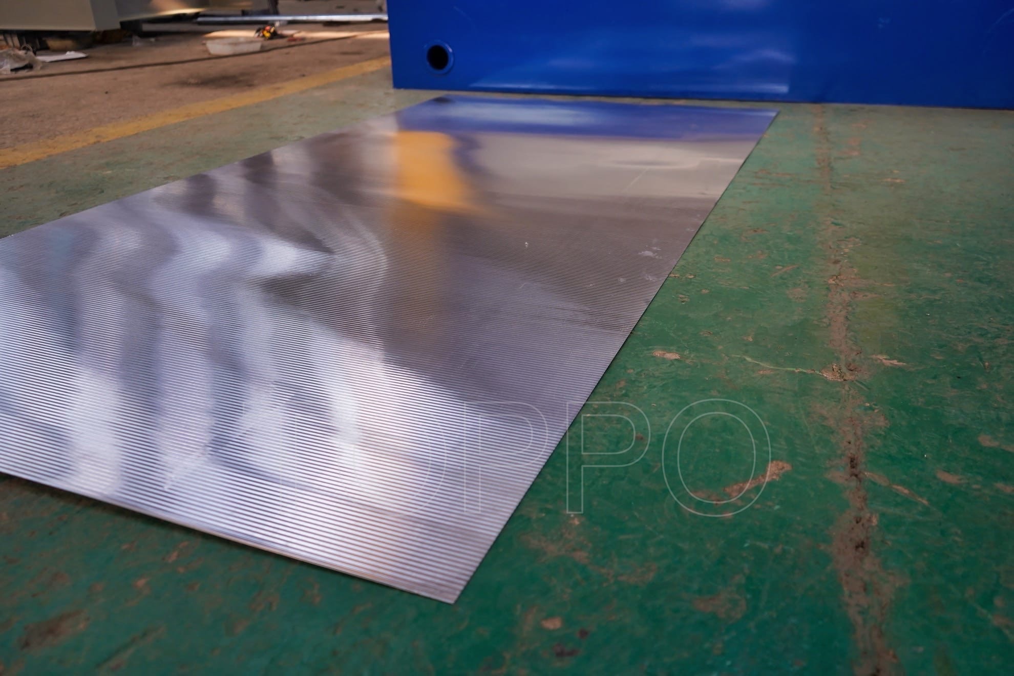 Metal Sheet Embossing and Leveling Machine Combined Production Line
