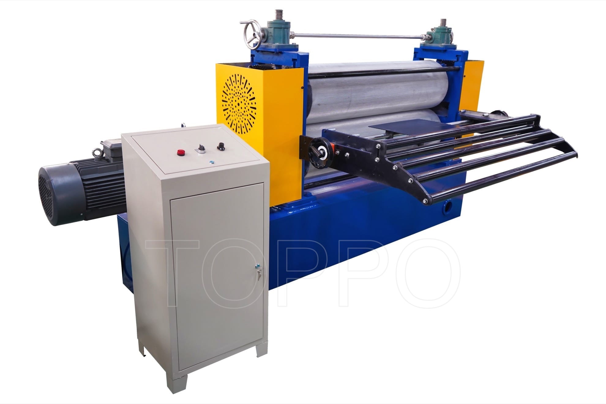 Horizontal Pattern Metal Sheet Embossing Machine with Coil Feeding