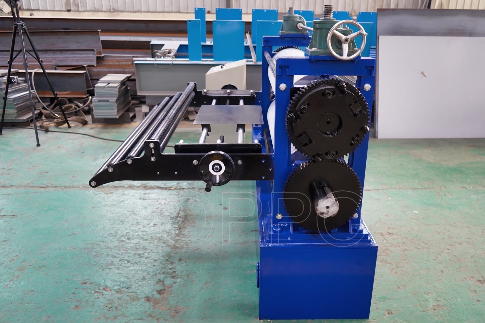 Horizontal Pattern Metal Sheet Embossing Machine with Coil Feeding