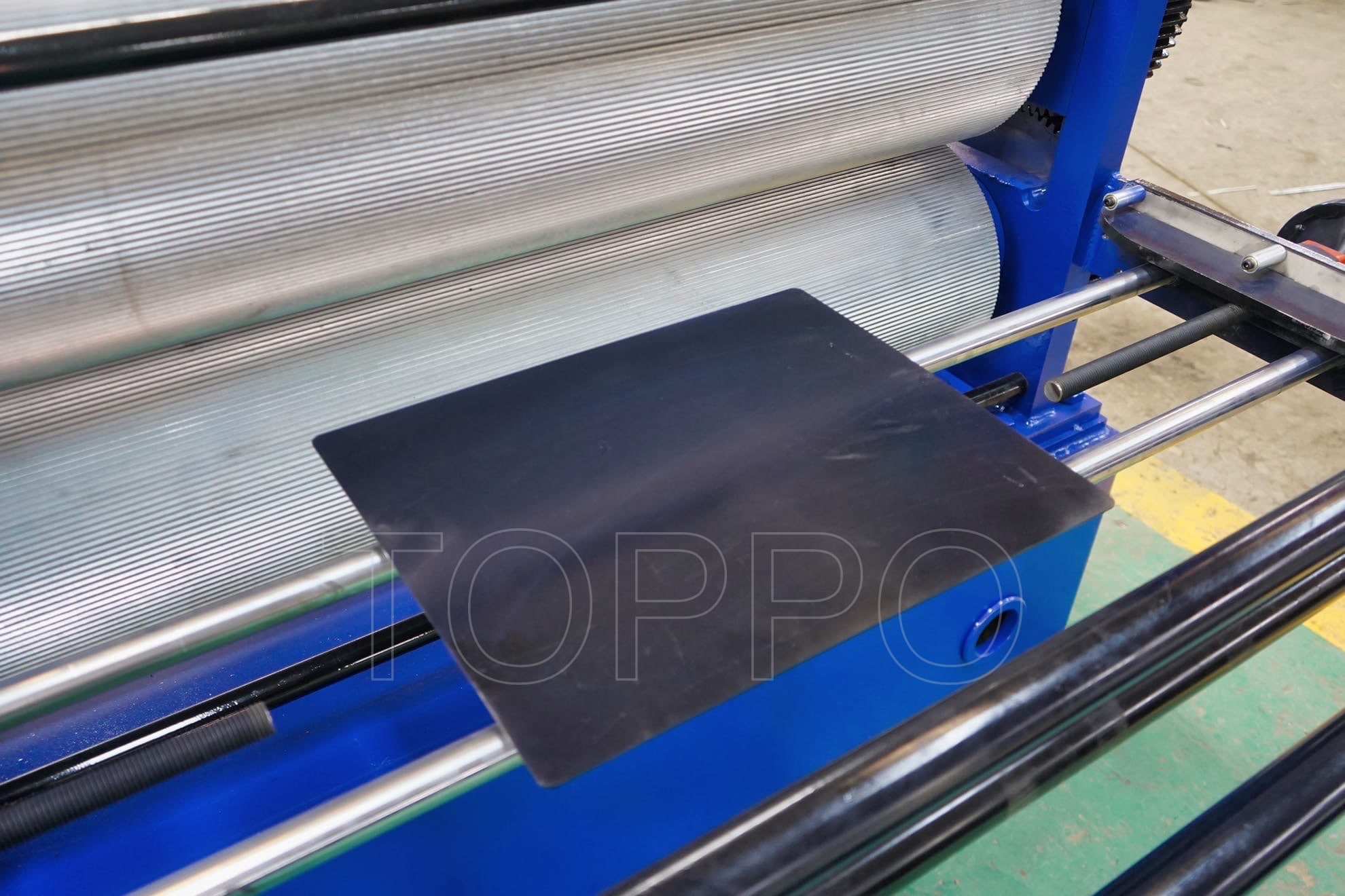 Horizontal Pattern Metal Sheet Embossing Machine with Coil Feeding