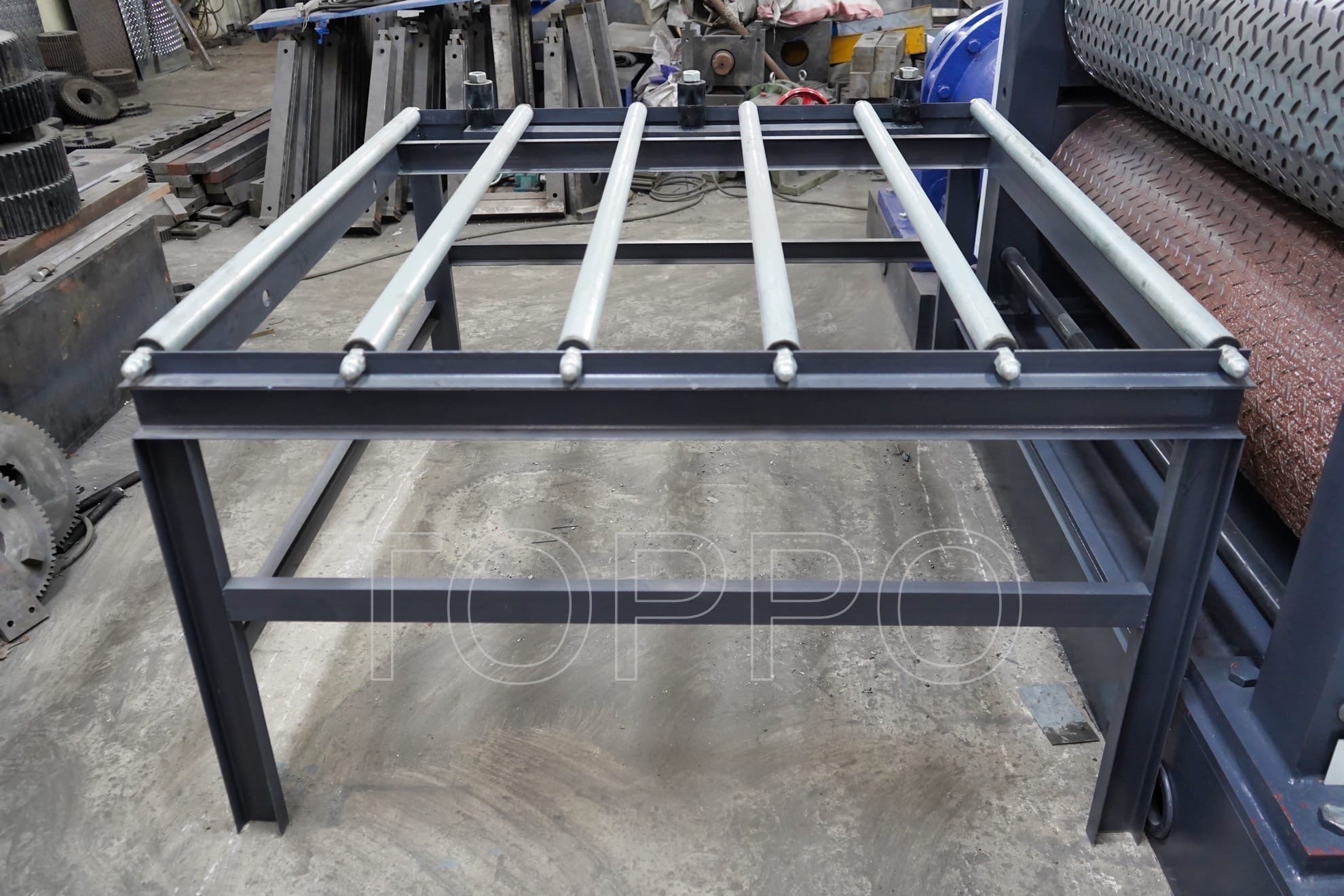 One-Roller Pattern Steel Embossing Machine for Metal Sheet Texturing