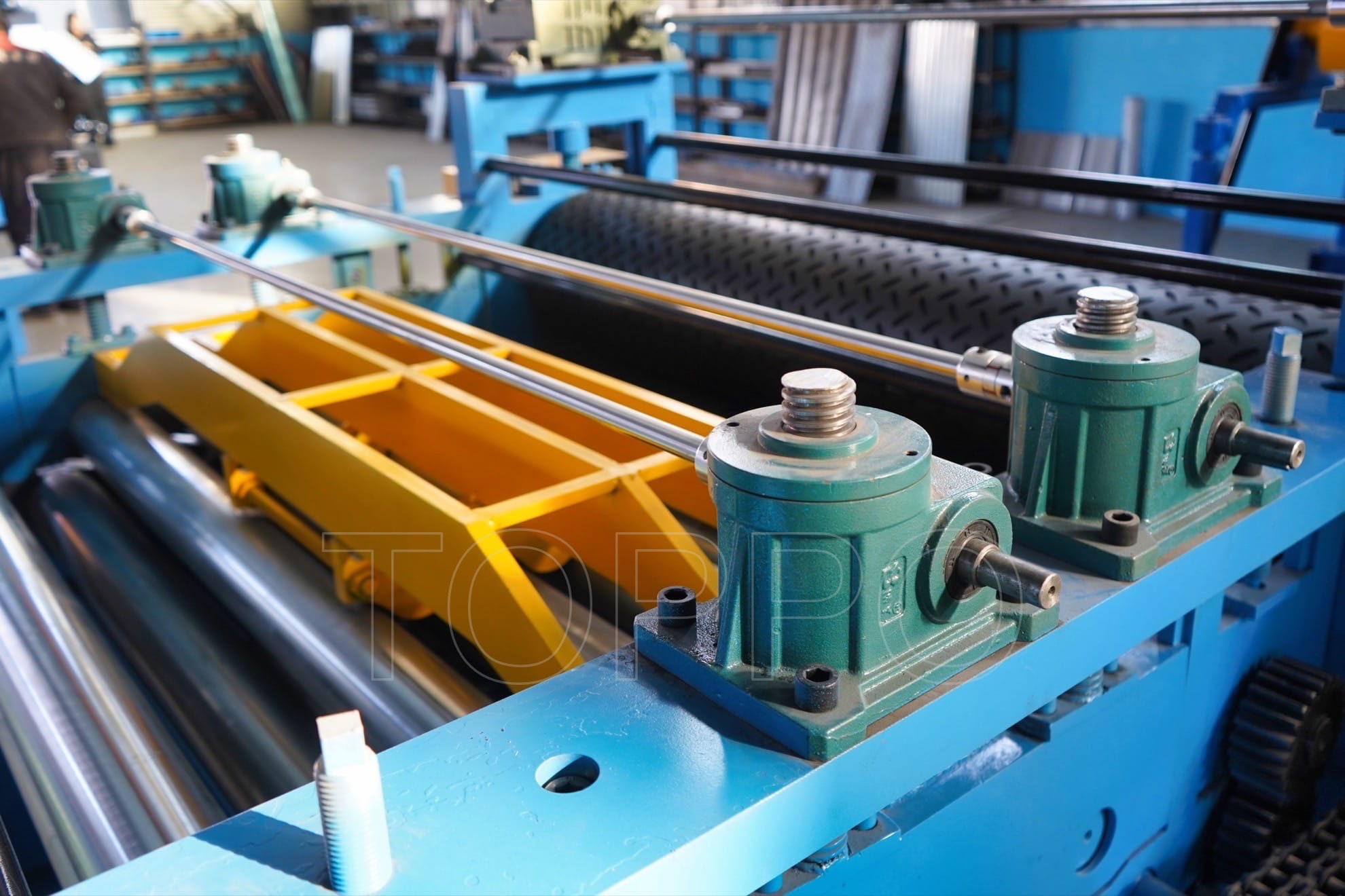 Double Roller Metal Sheet Embossing and Leveling Machine