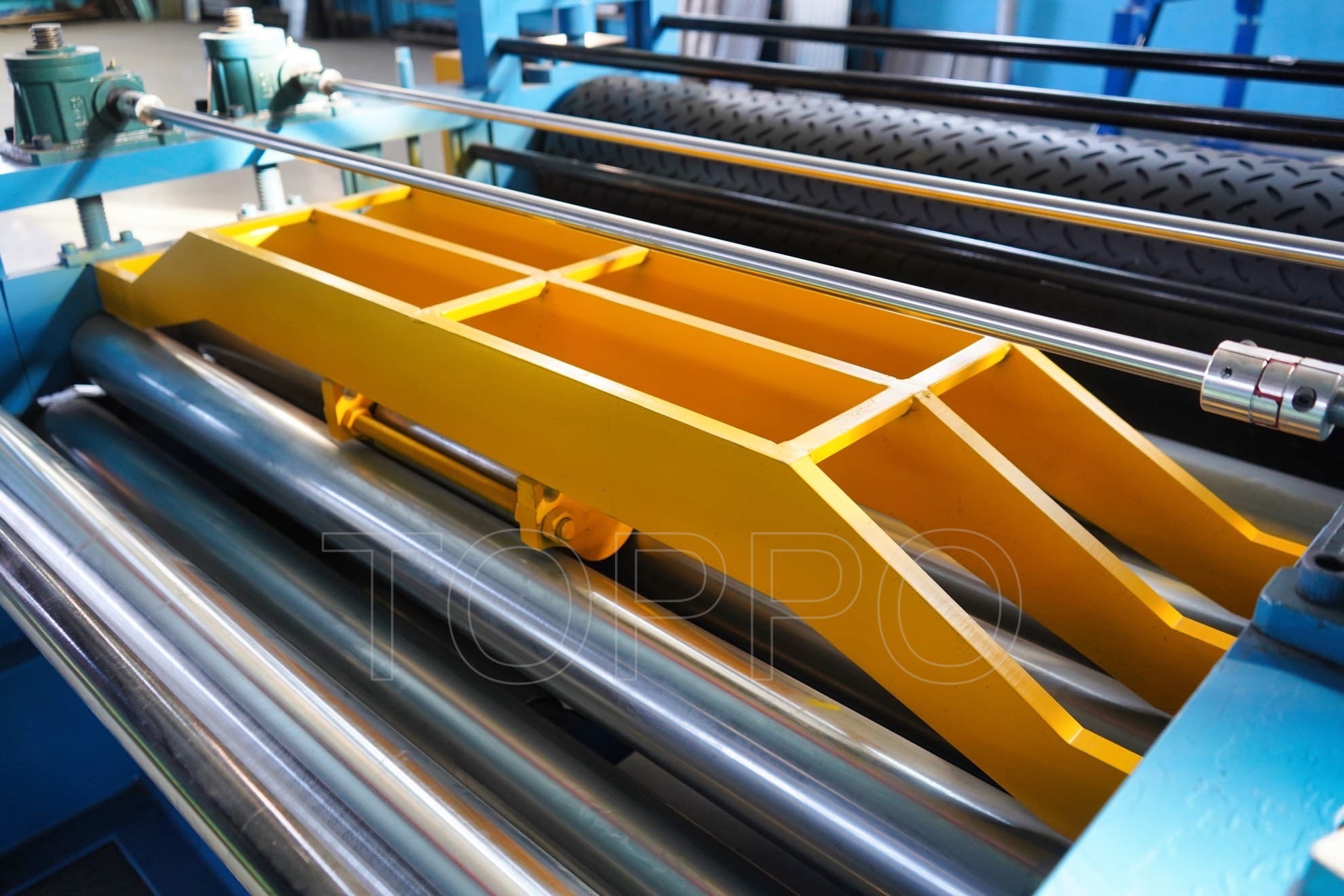 Double Roller Metal Sheet Embossing and Leveling Machine