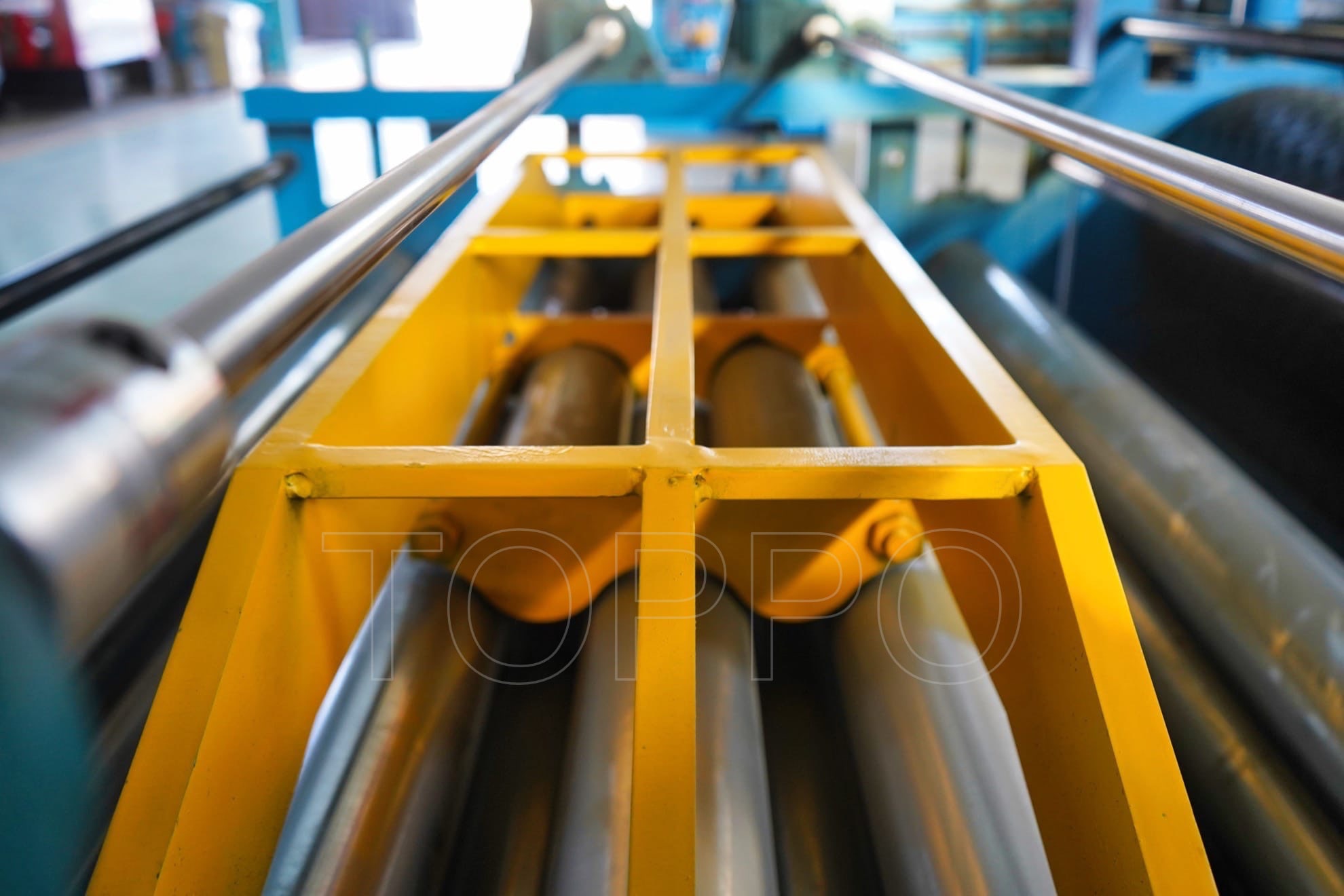 Double Roller Metal Sheet Embossing and Leveling Machine