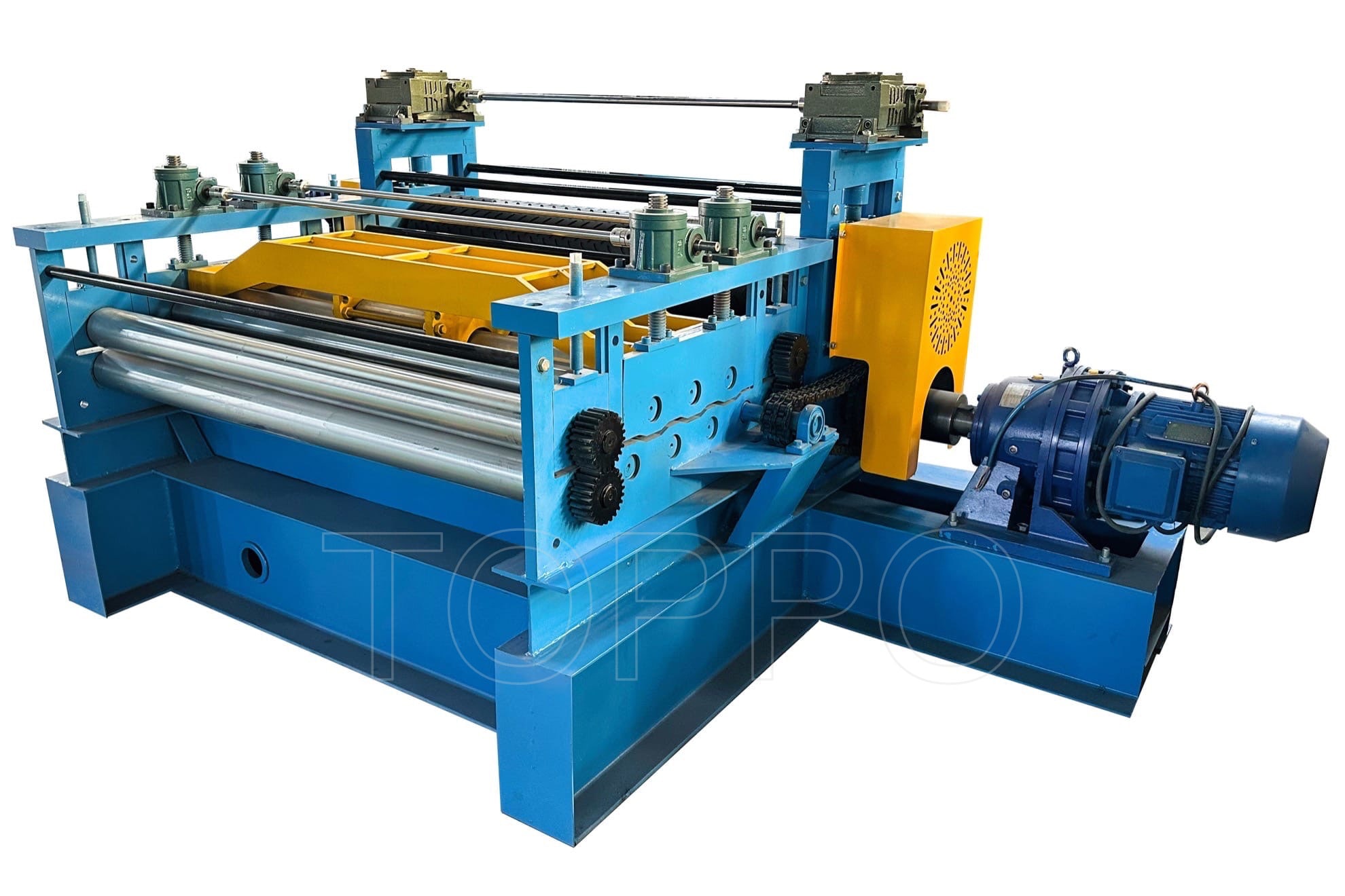 Double Roller Metal Sheet Embossing and Leveling Machine