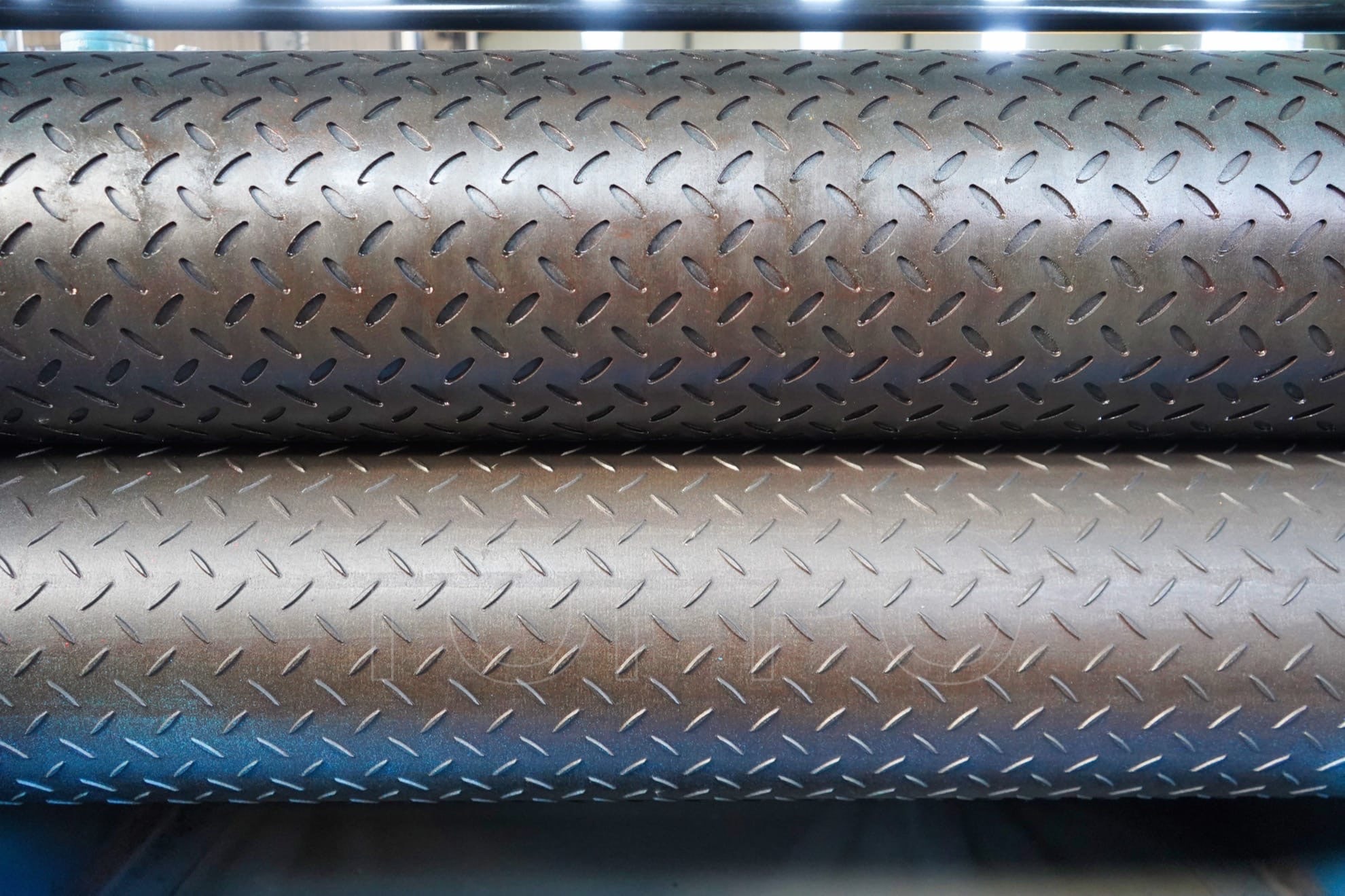 Double Roller Metal Sheet Embossing and Leveling Machine