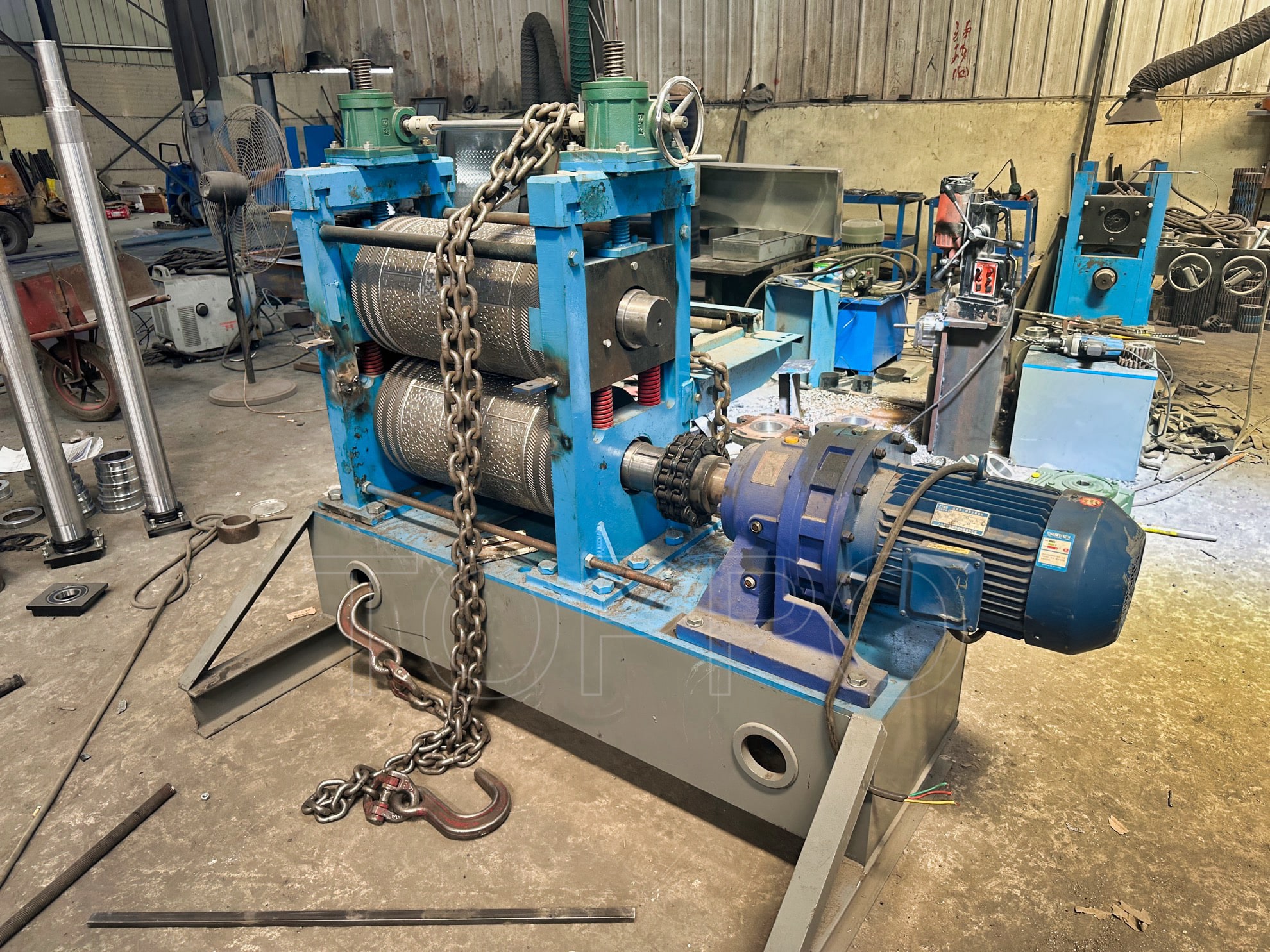 Hydraulic Metal Sheet Embossing Machine with Precision Control System