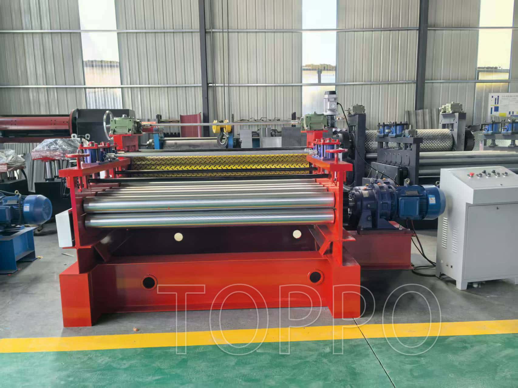 Metal Chequer Plate Embossing Press Machine