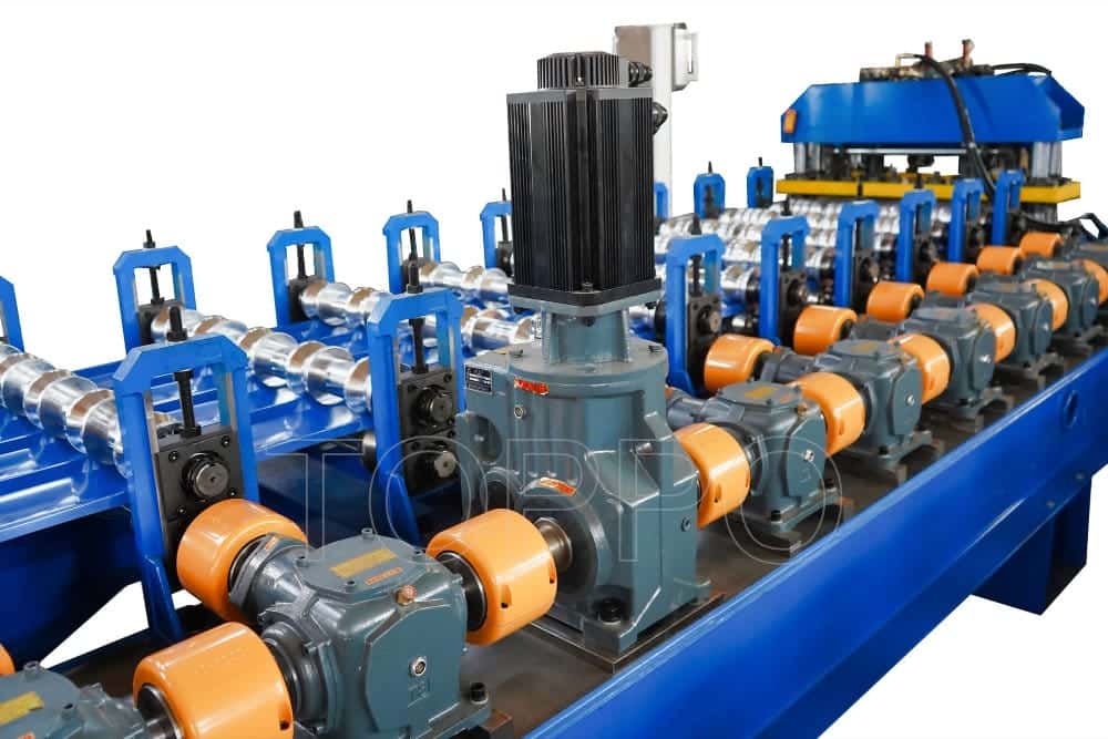 Hydraulic Glazed Tile Roll Forming Machine with Cooling Unit