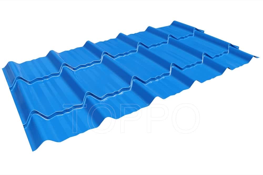 Automatic Glazed Roofing Panel Making Machine for Metal Roof Tile Sheets