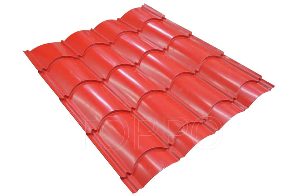 PLC Controlled Roofing Panel Making Machine for Corrugated Metal Roof Sheets
