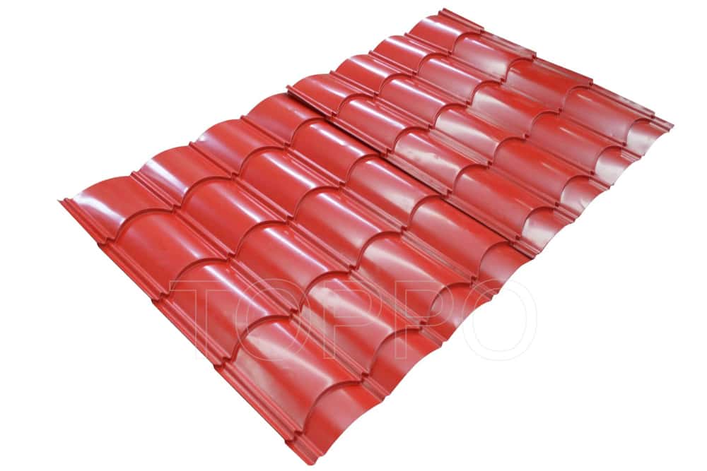 PLC Controlled Roofing Panel Making Machine for Corrugated Metal Roof Sheets
