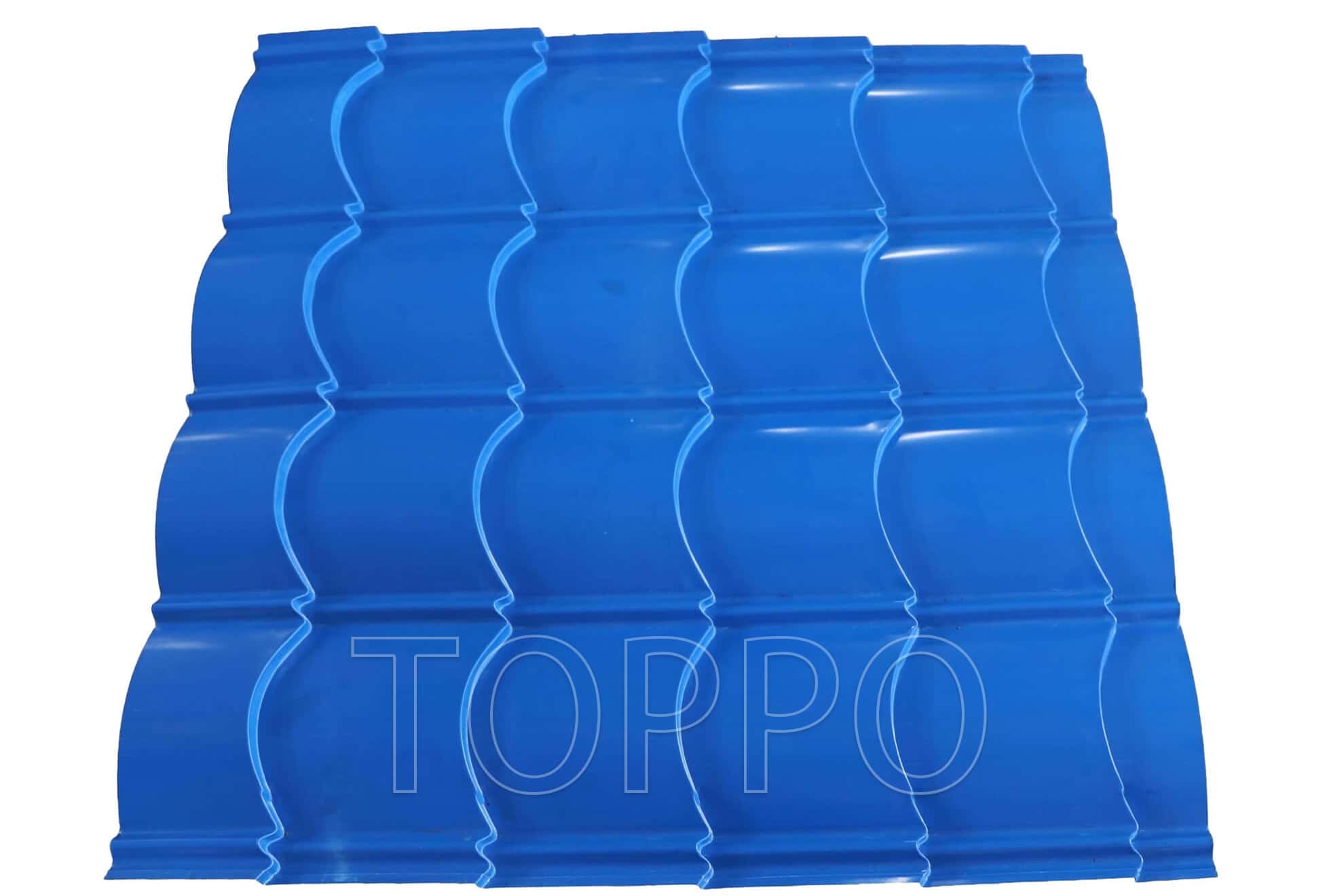 PLC-Controlled Glazed Tile Roll Forming Machine with Arc Profile