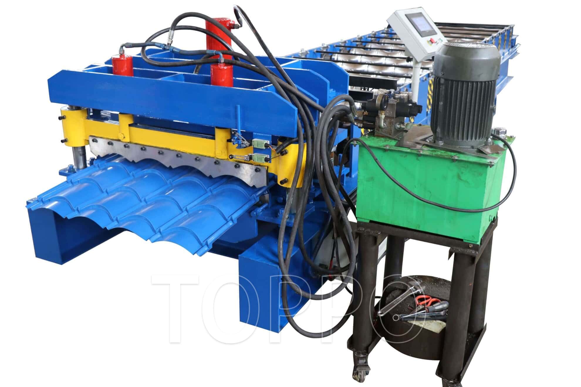OEM ODM AG Roofing Panel Roll Forming Machine