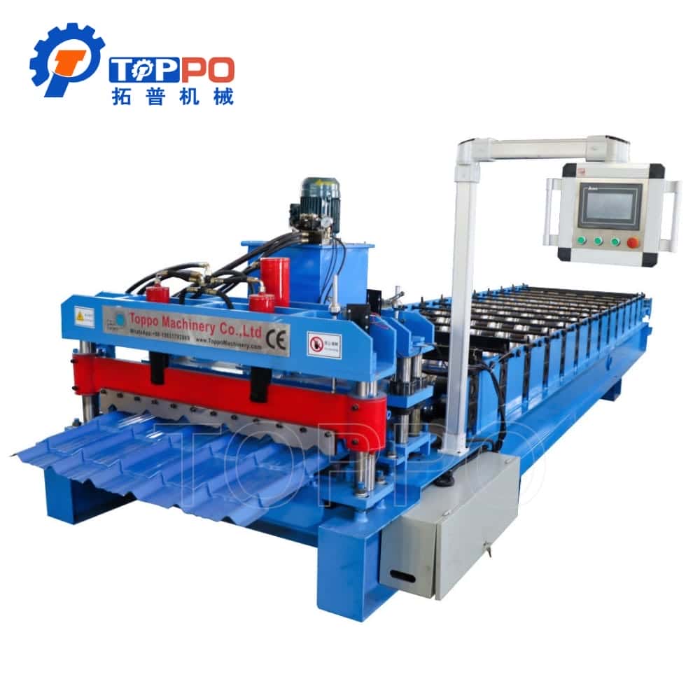Automatic Metal Roof Panel Roll Forming Production Equipment