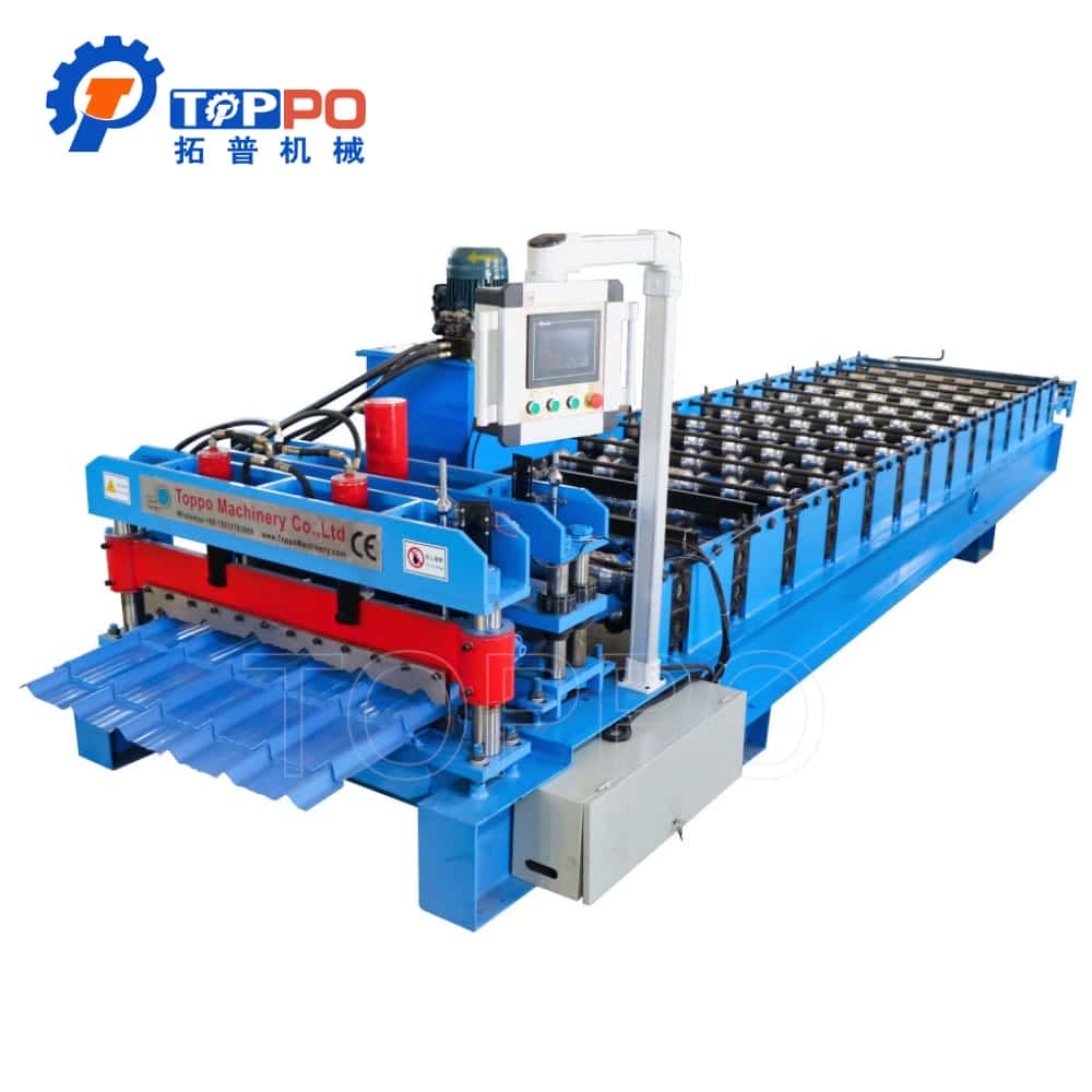 Automatic Metal Roof Panel Roll Forming Production Equipment