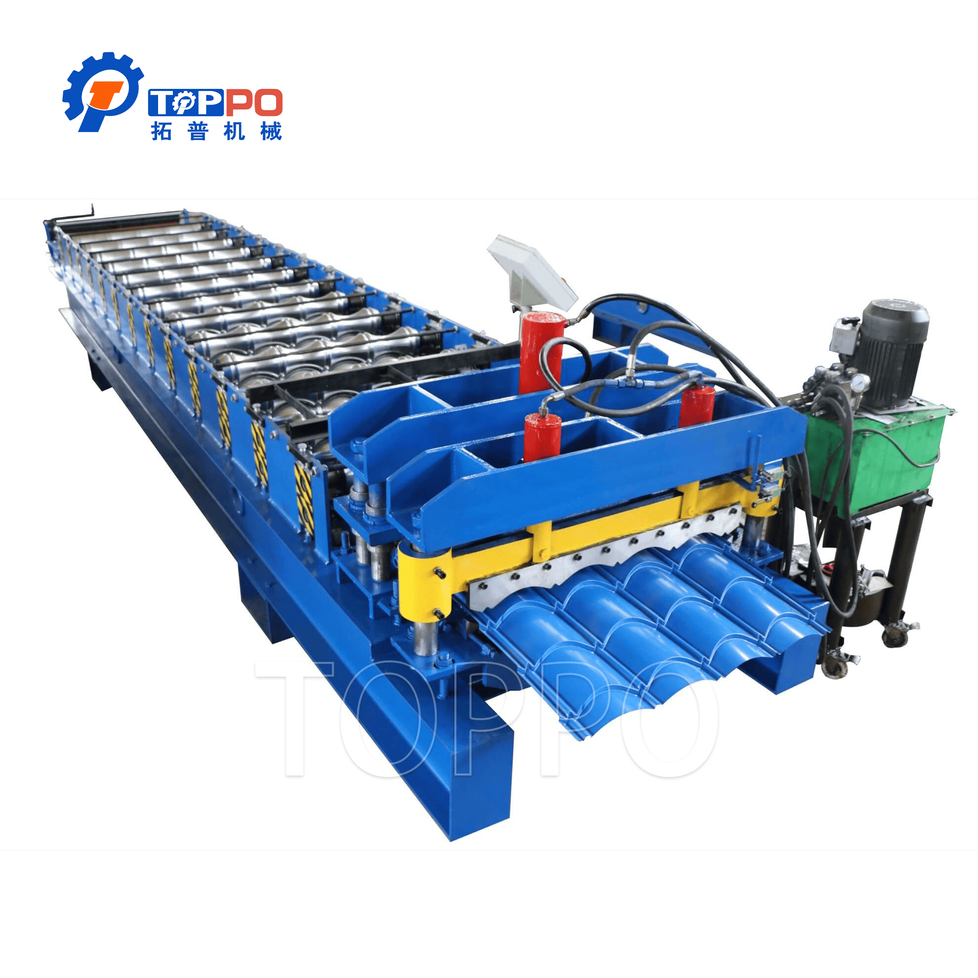 Automatic Corrugated Metal Roofing Panel Forming Equipment for Steel Roof Sheet Production