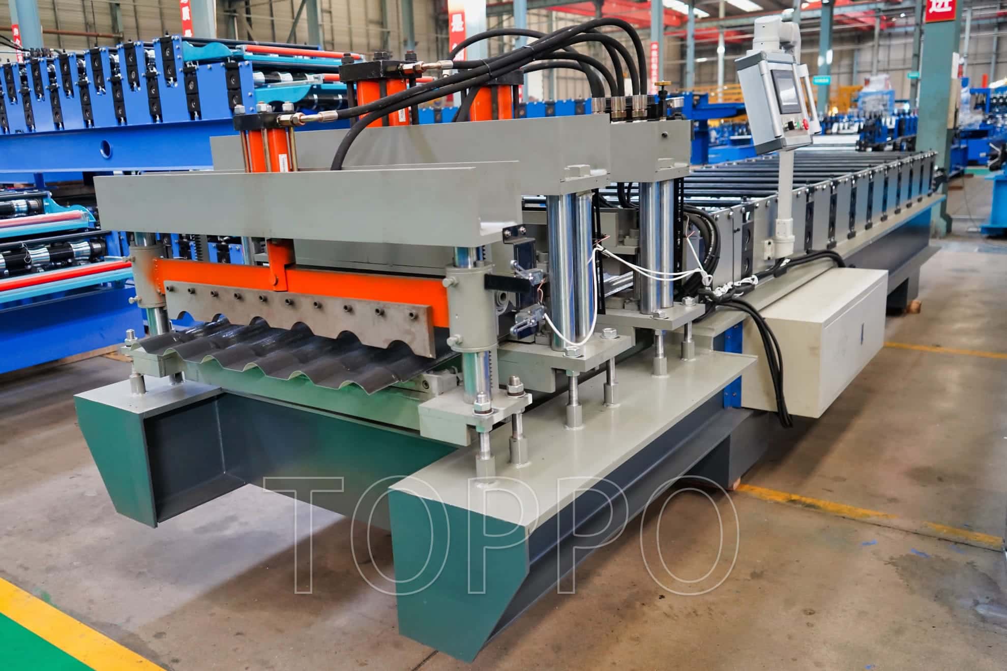 High Precision Roofing Panel Making Machine for Metal Roof Sheet Production