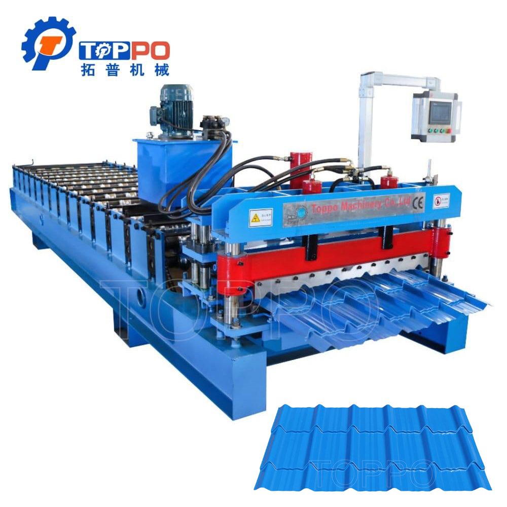 Automatic Metal Roof Panel Roll Forming Production Equipment