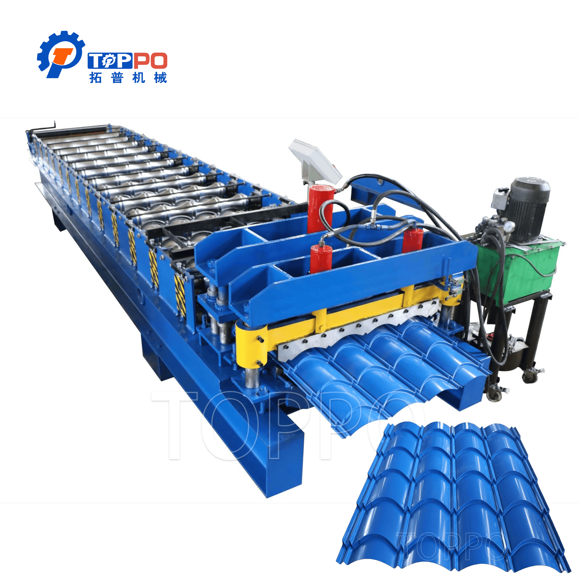 Automatic Corrugated Metal Roofing Panel Forming Equipment for Steel Roof Sheet Production