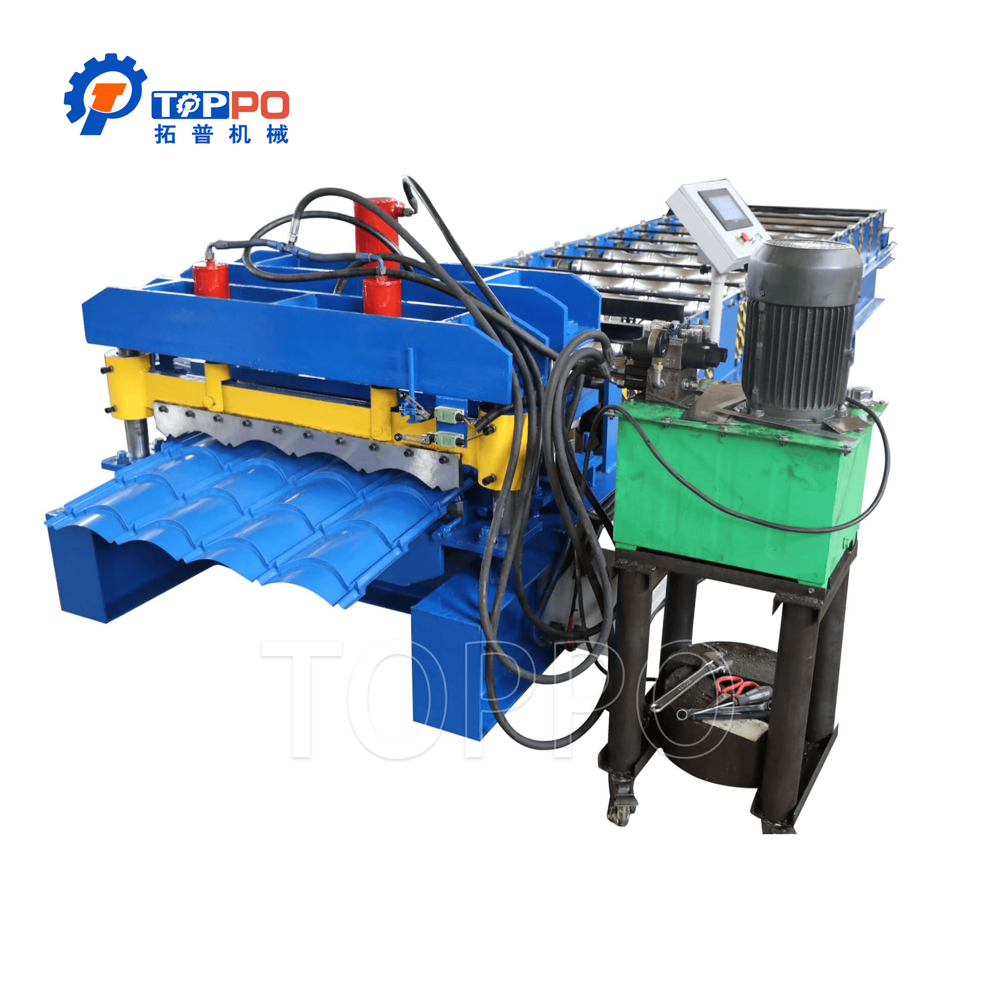 OEM ODM AG Roofing Panel Roll Forming Machine